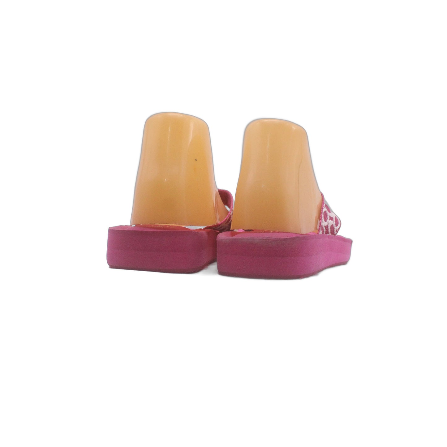 Coach Jessalyn Barbie Fuchsia Pink Flip Flop Thong Flat Slide