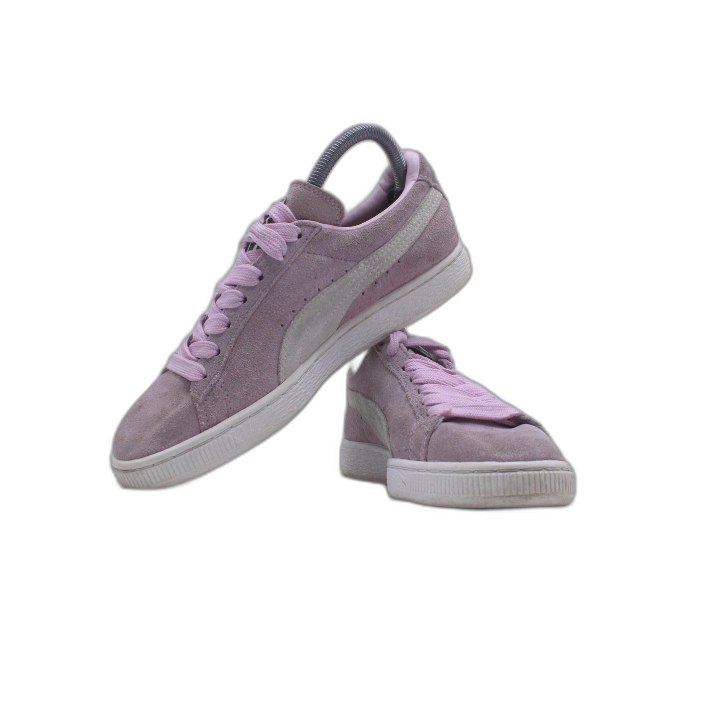 Puma Basket Heart Hyper Embroidery Pink Shoe