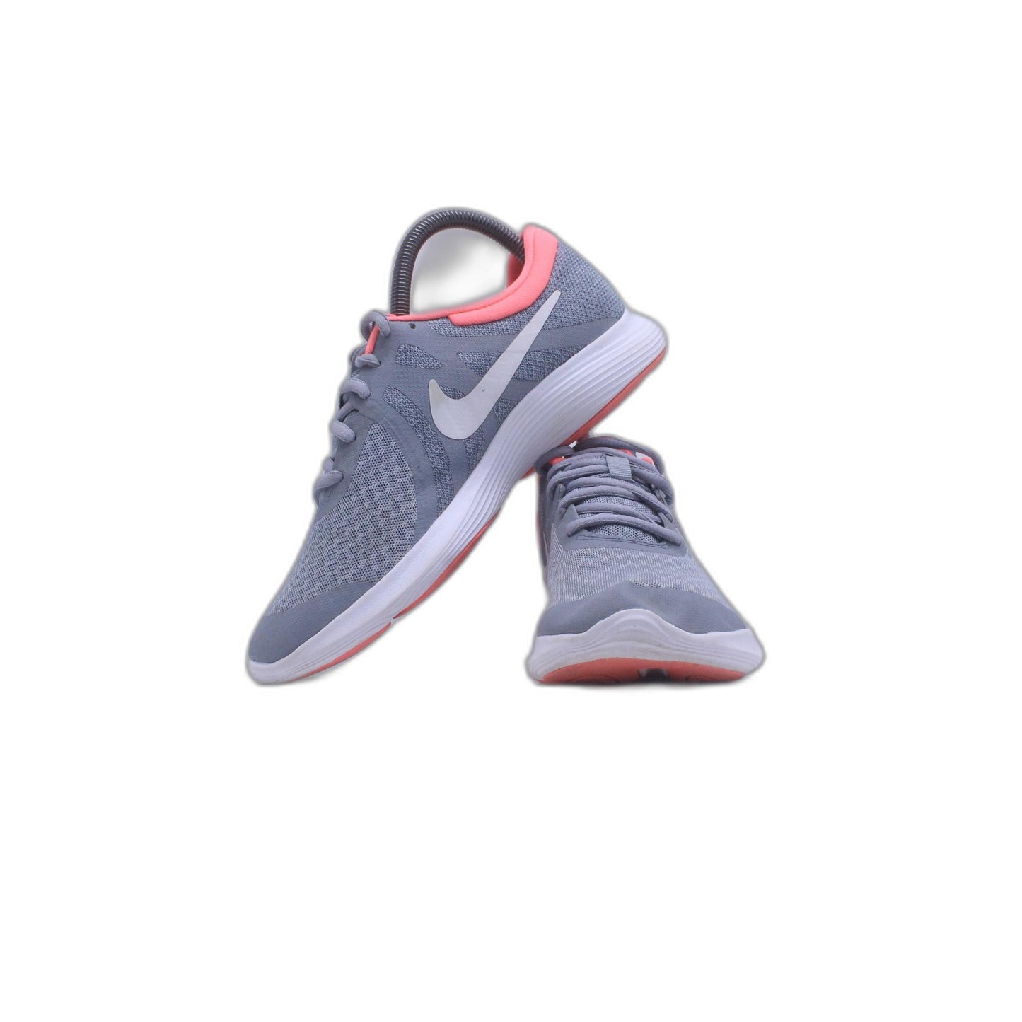 Nike Revolution 4 Girls Gray Running Shoe