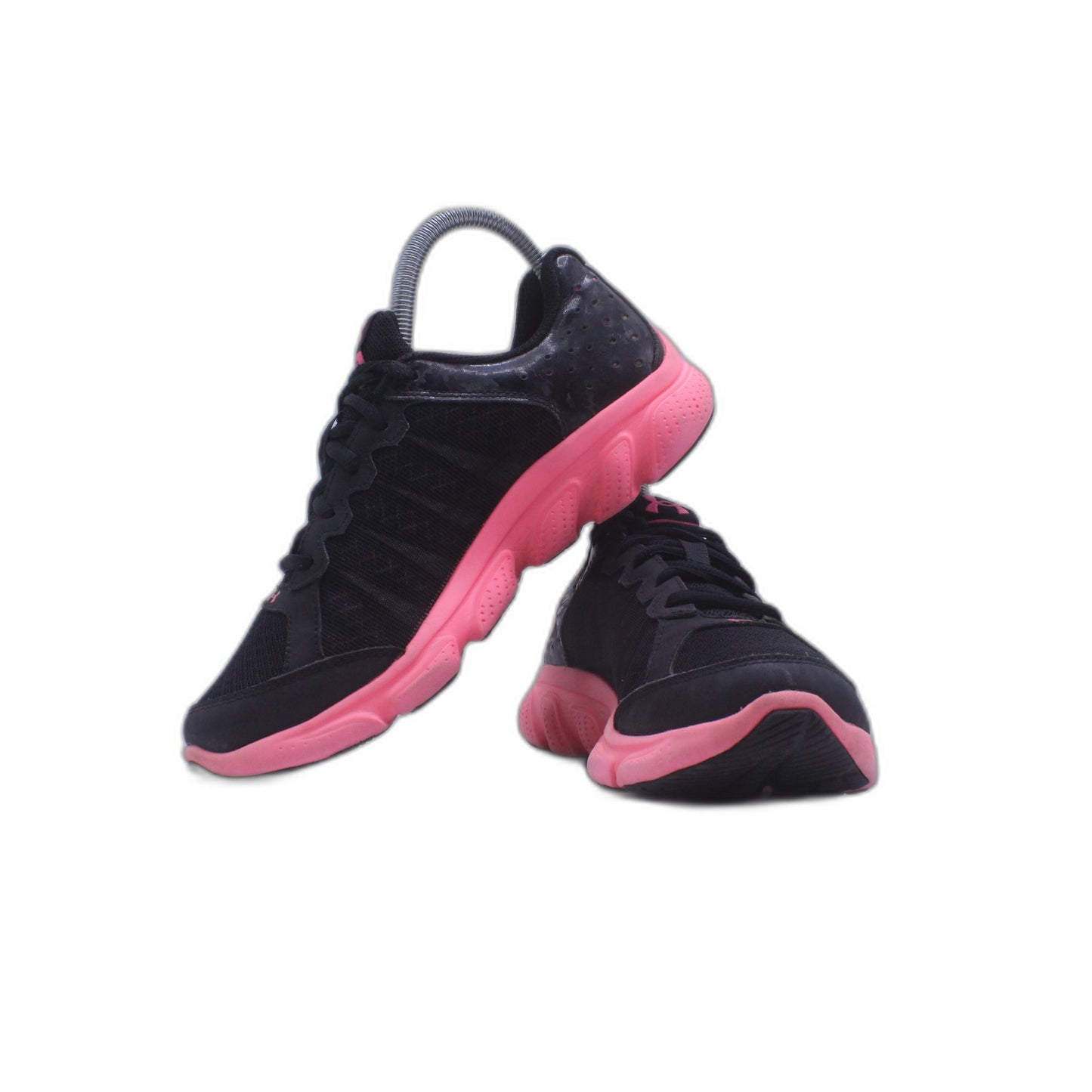 Under Armour Micro G Assert Black Pink Running Shoe