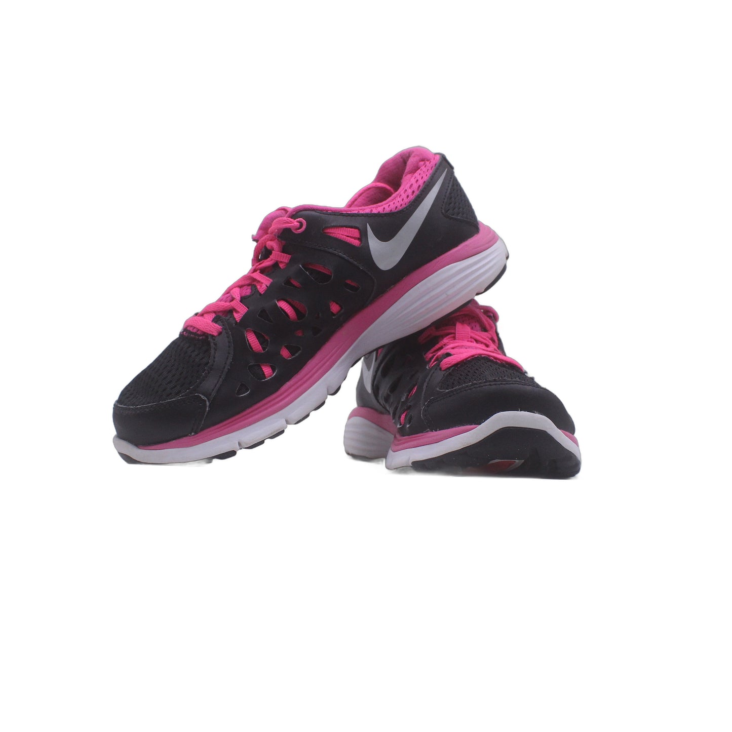 Nike Womens Dual Fusion Run 2 599564-006 Black Running Shoe