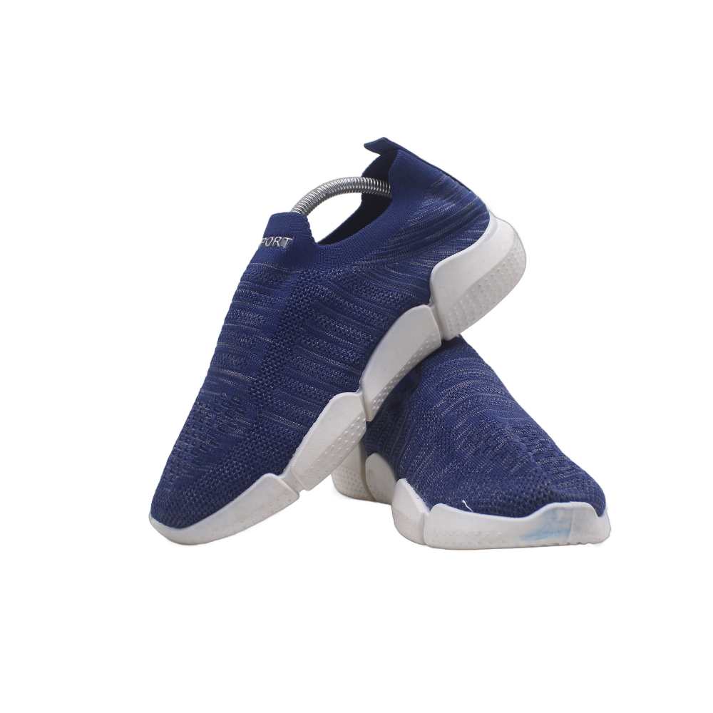 Comfy Women Blue Slip On