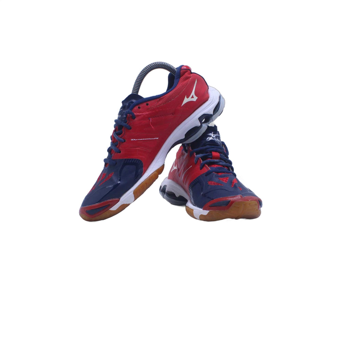 Mizuno Wave Lightning Red/ Navy/ White Indoor Volleyball Shoe