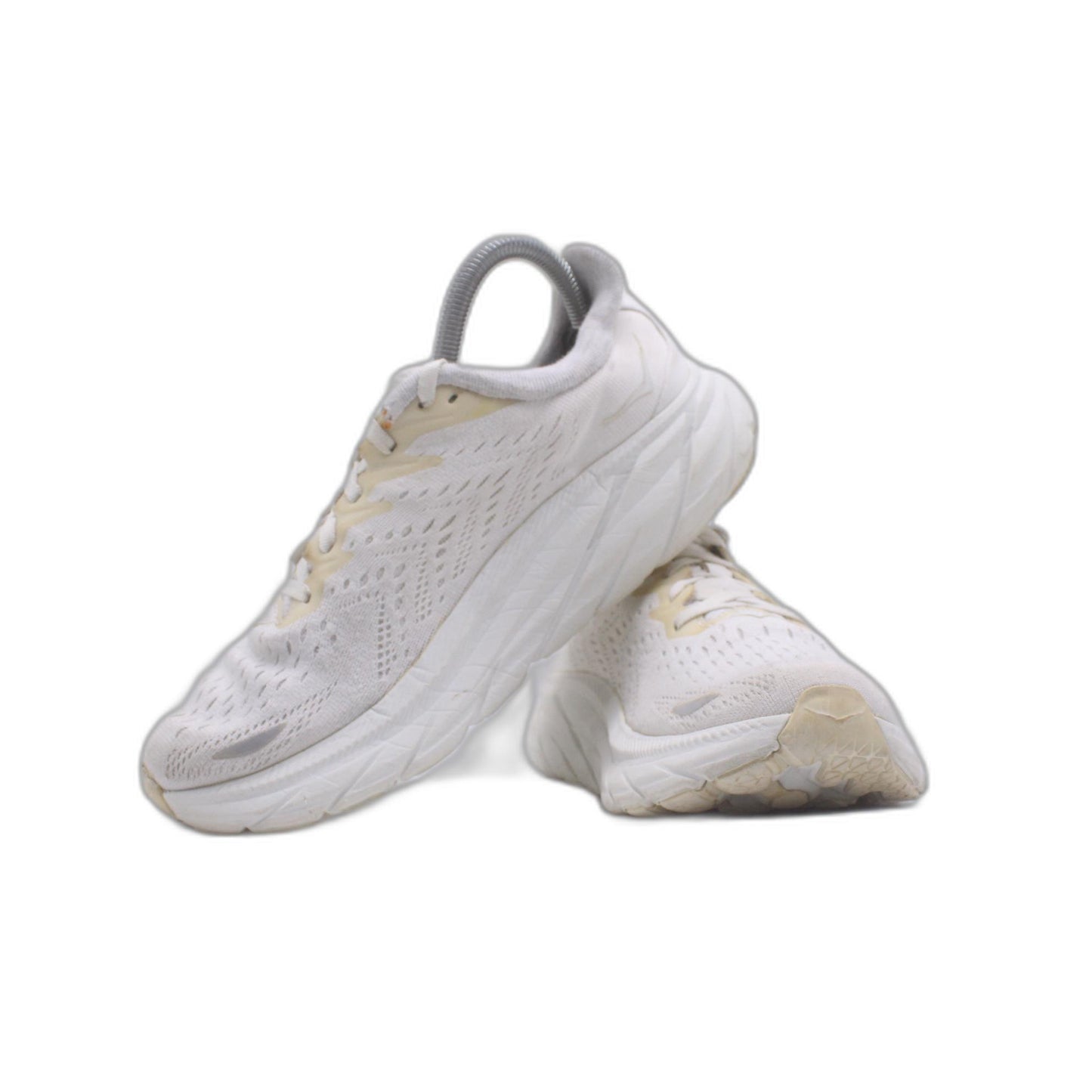 Hoka One One Clifton 8 Eggnog Shifting Sand Sneaker