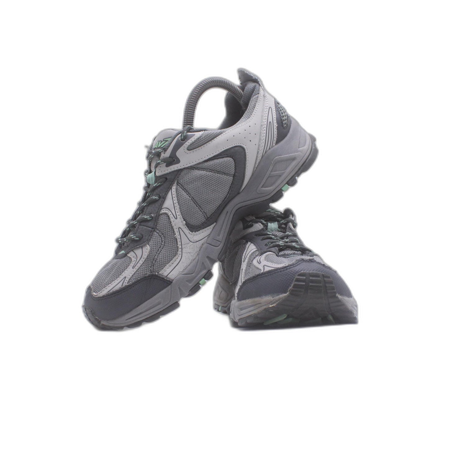 Avia Gray Mesh Lace up Sneaker