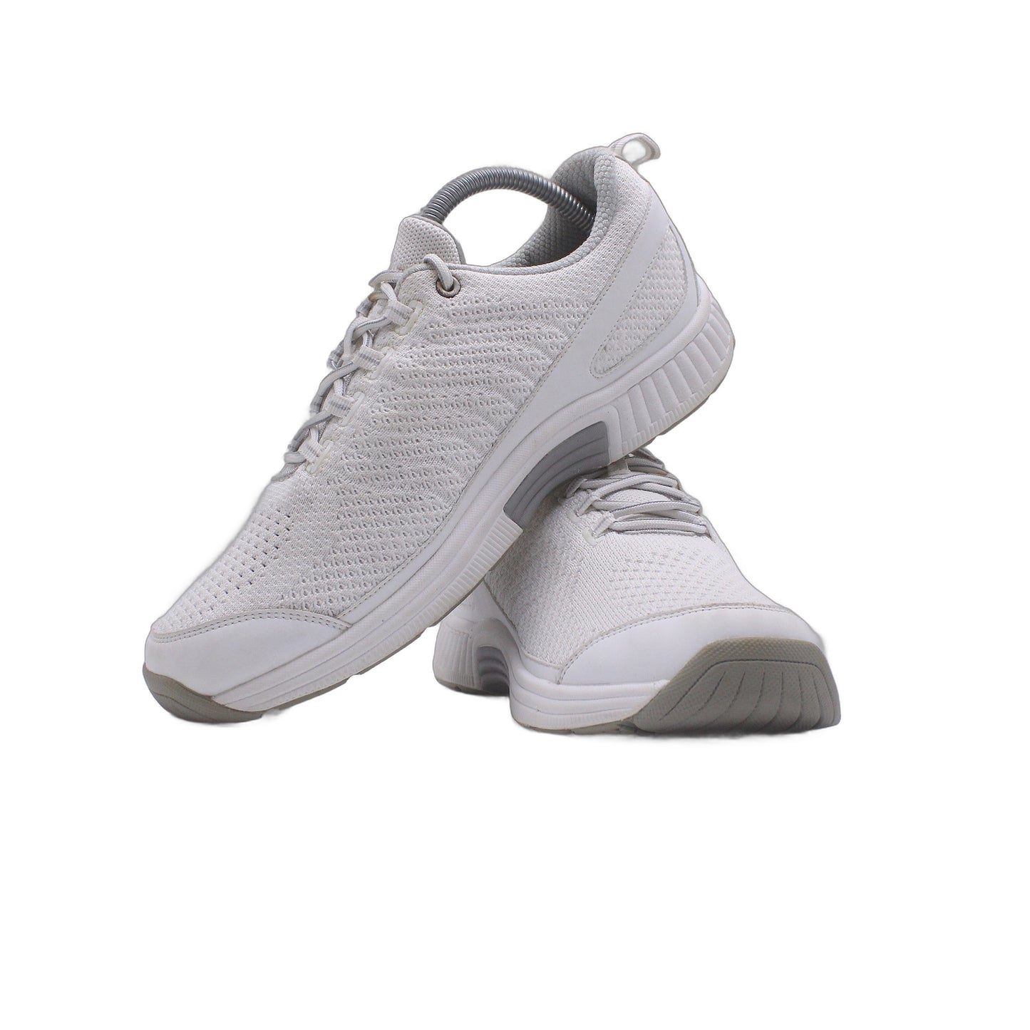 Ortho Feet Coral White 988 Walking Knit Sneaker