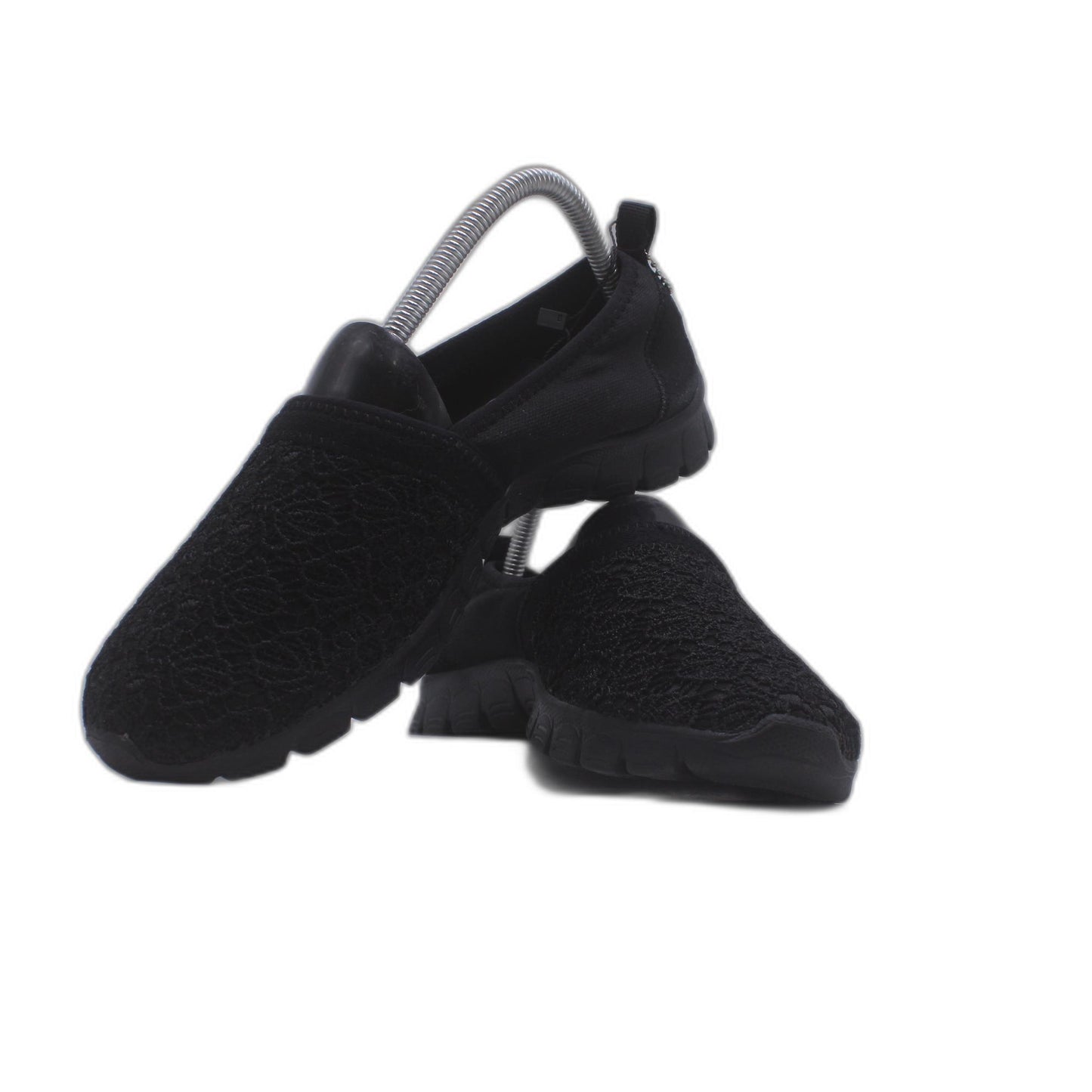 Skechers Black Women Slip on Shoe