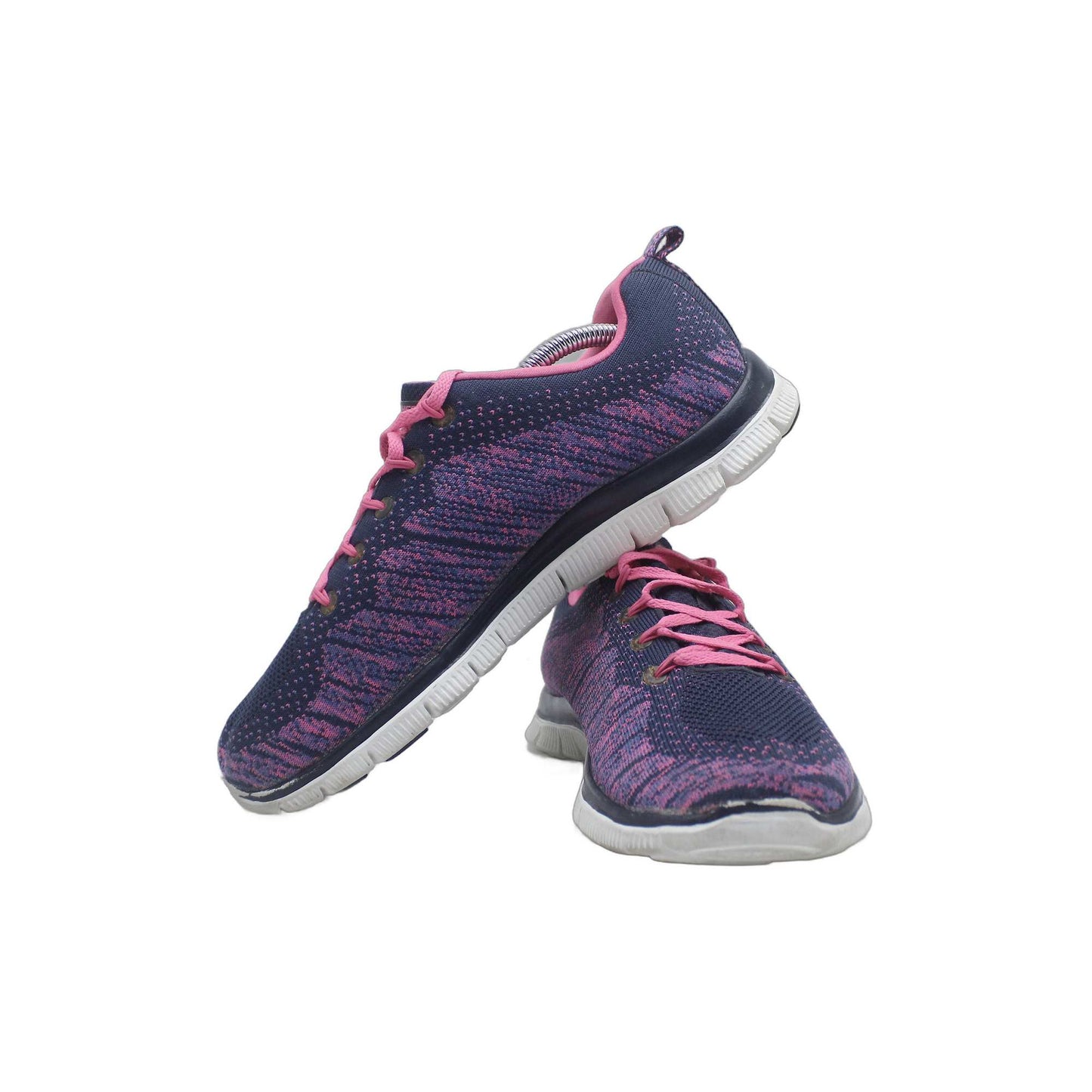 Skechers Womens Skech Knit 11877TX Blue Running Shoe