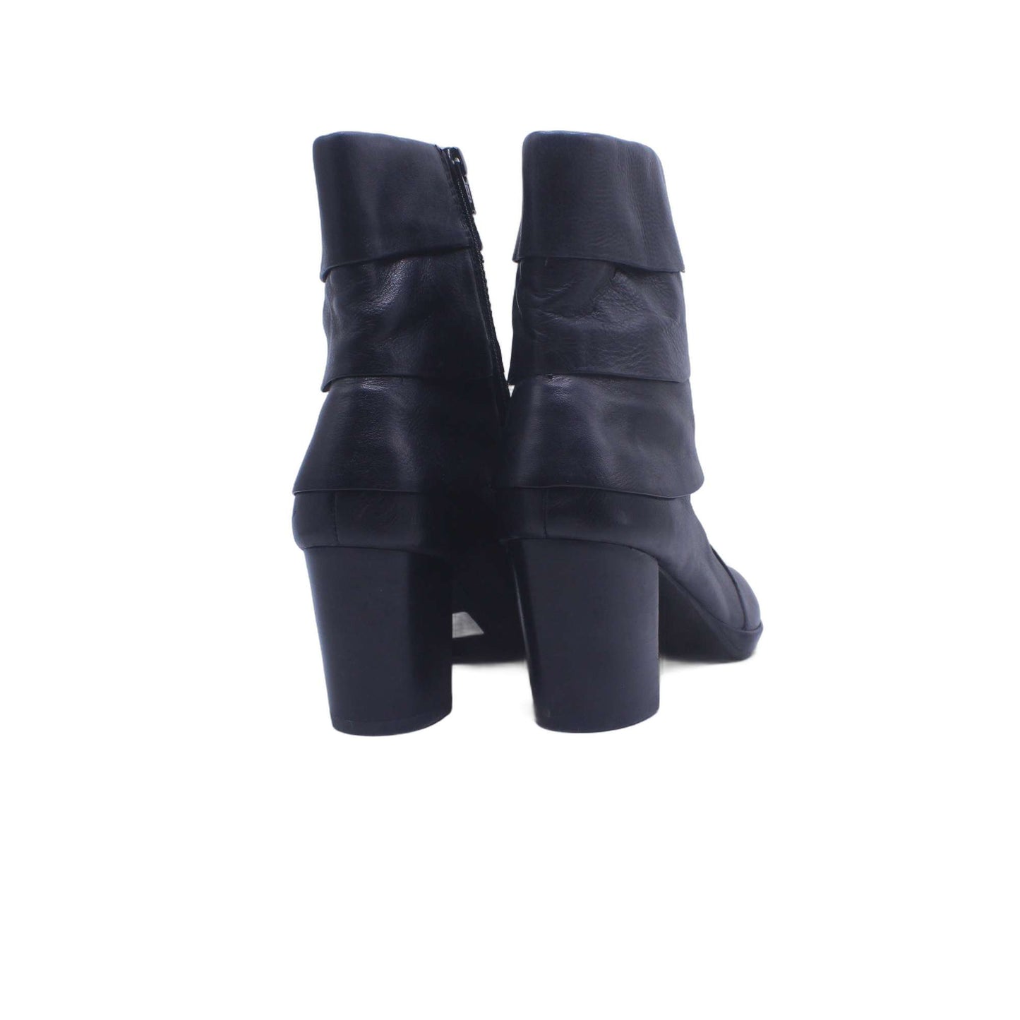 Soft Walk Black Ankle Boot