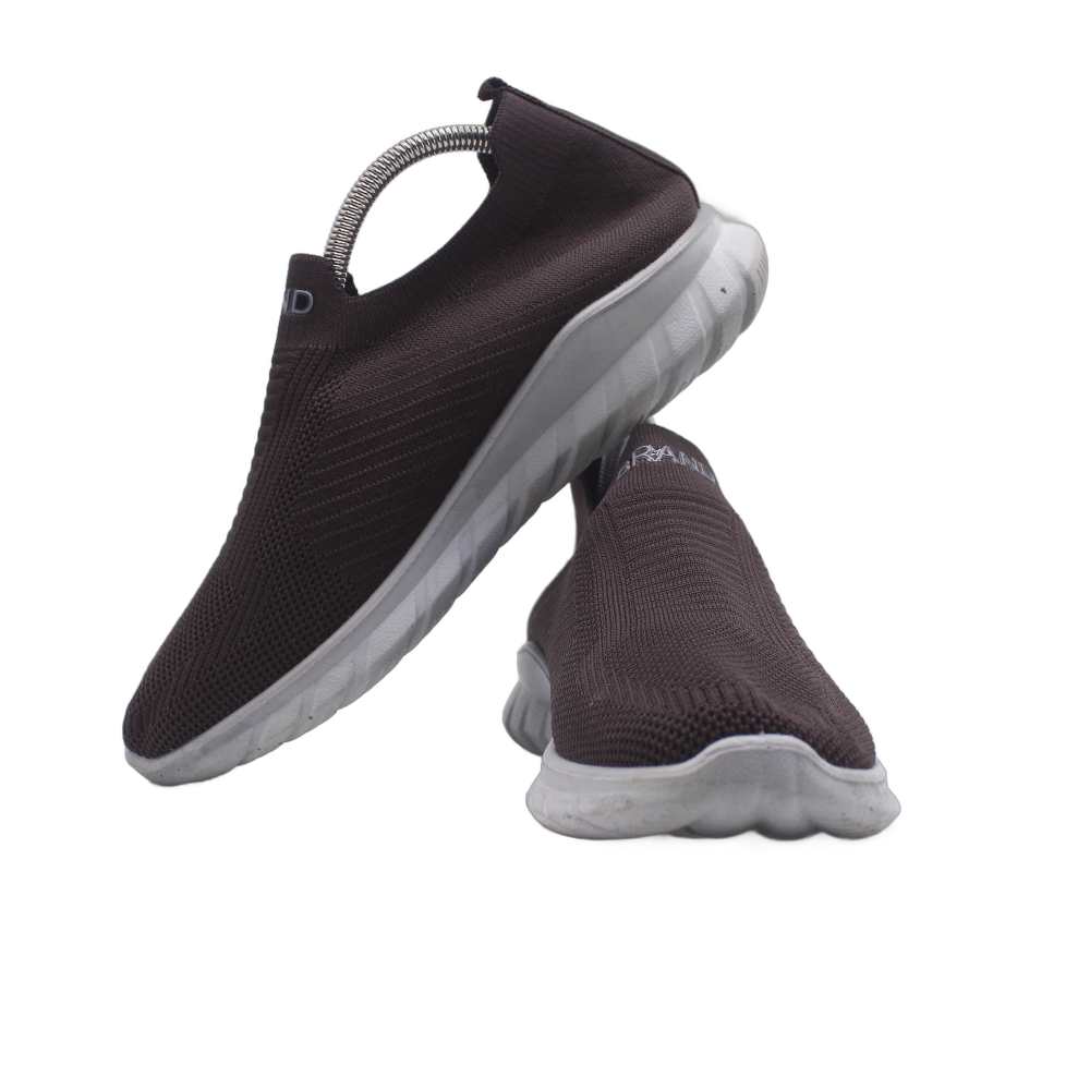 Comfy Women Brown Slip On