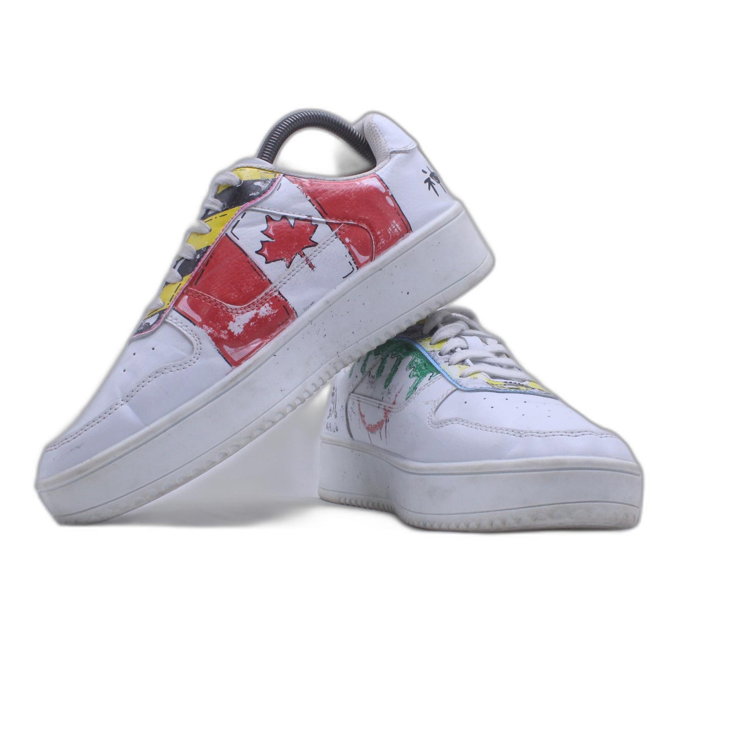 Time Tru White Casual Shoe