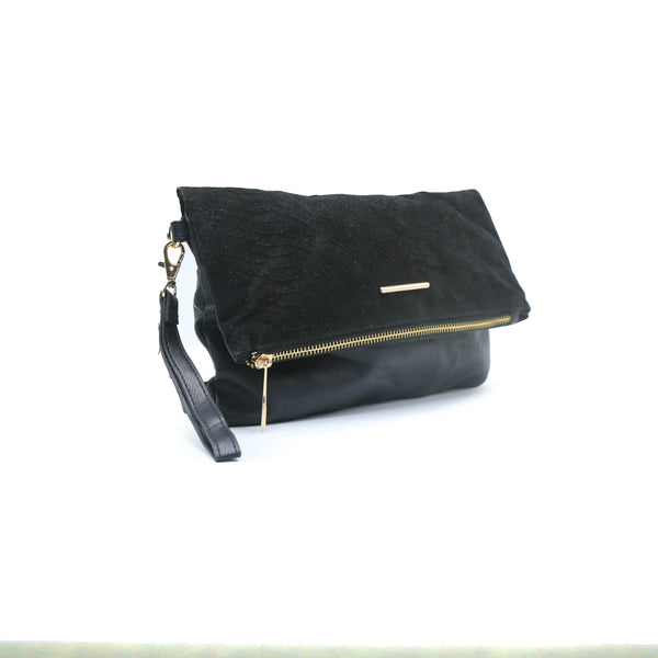 CLASSIC BLACK WOMEN CLUTCH SWAG KICKS