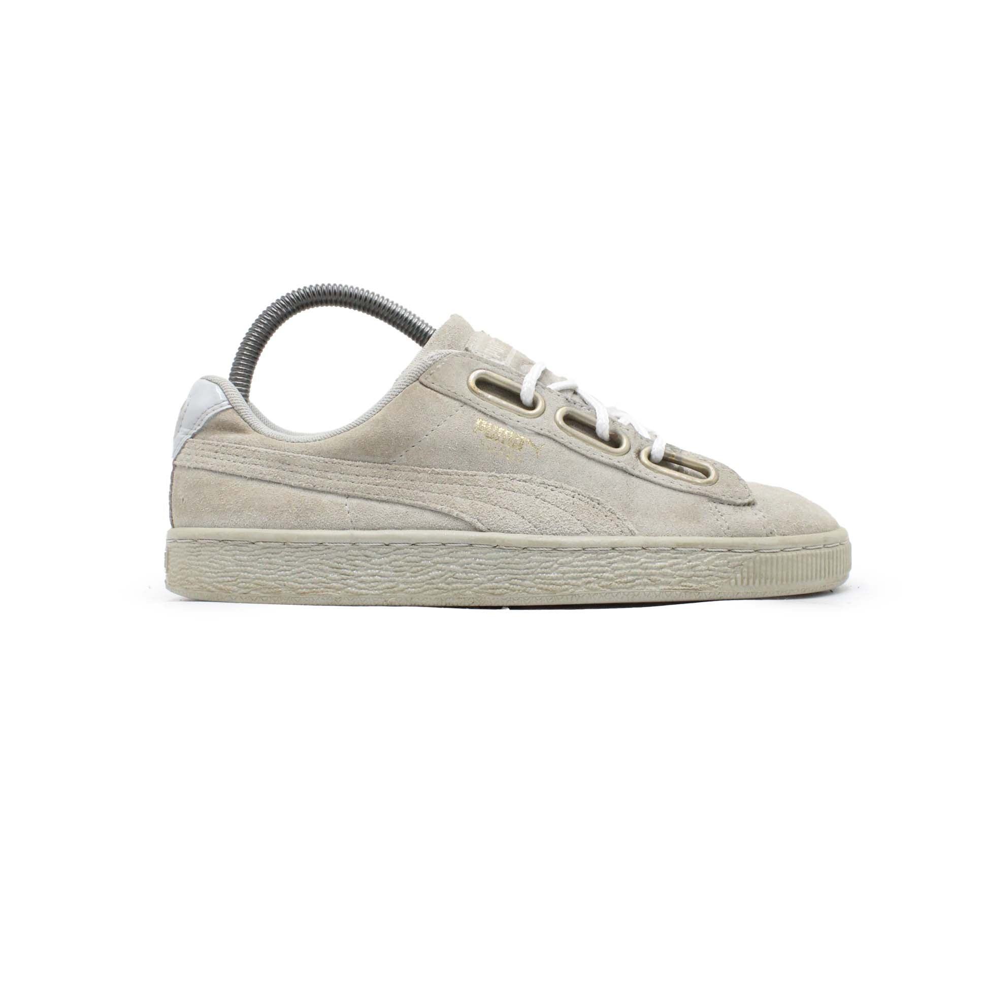 Heart Satin Puma Suede Heart White PUMA Suede Heart Satin II