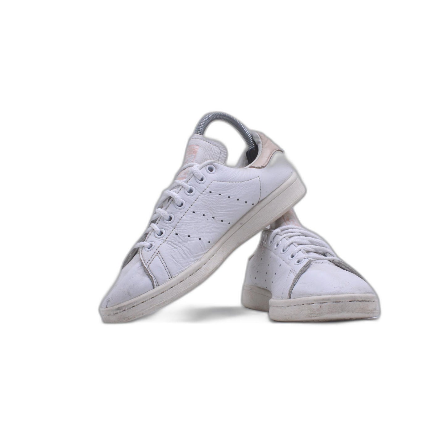 Adidas Womens Stan Smith Pale Tan Beige Leather Shoe