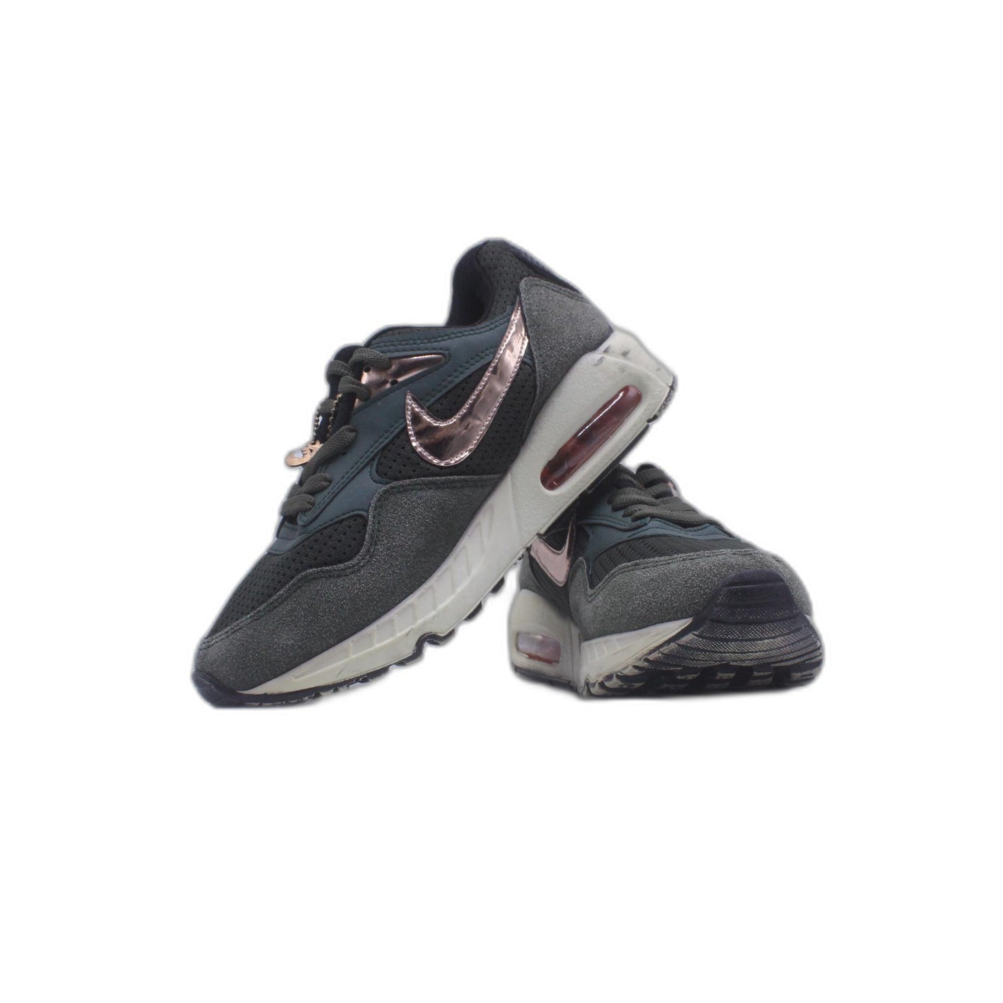 Nike Air Max Command Black Anthracite Leather Shoe