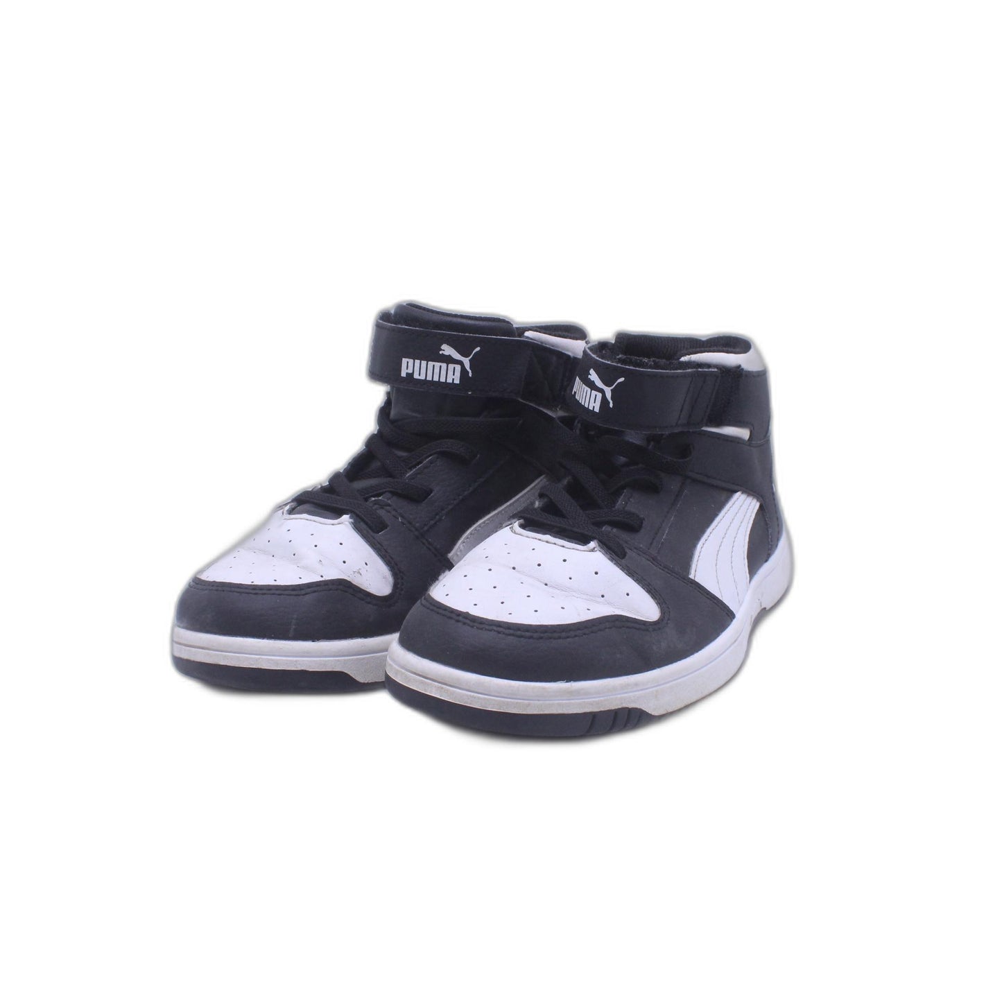 Puma Boys Rebound Layup 370488-01 Black Basketball Shoe