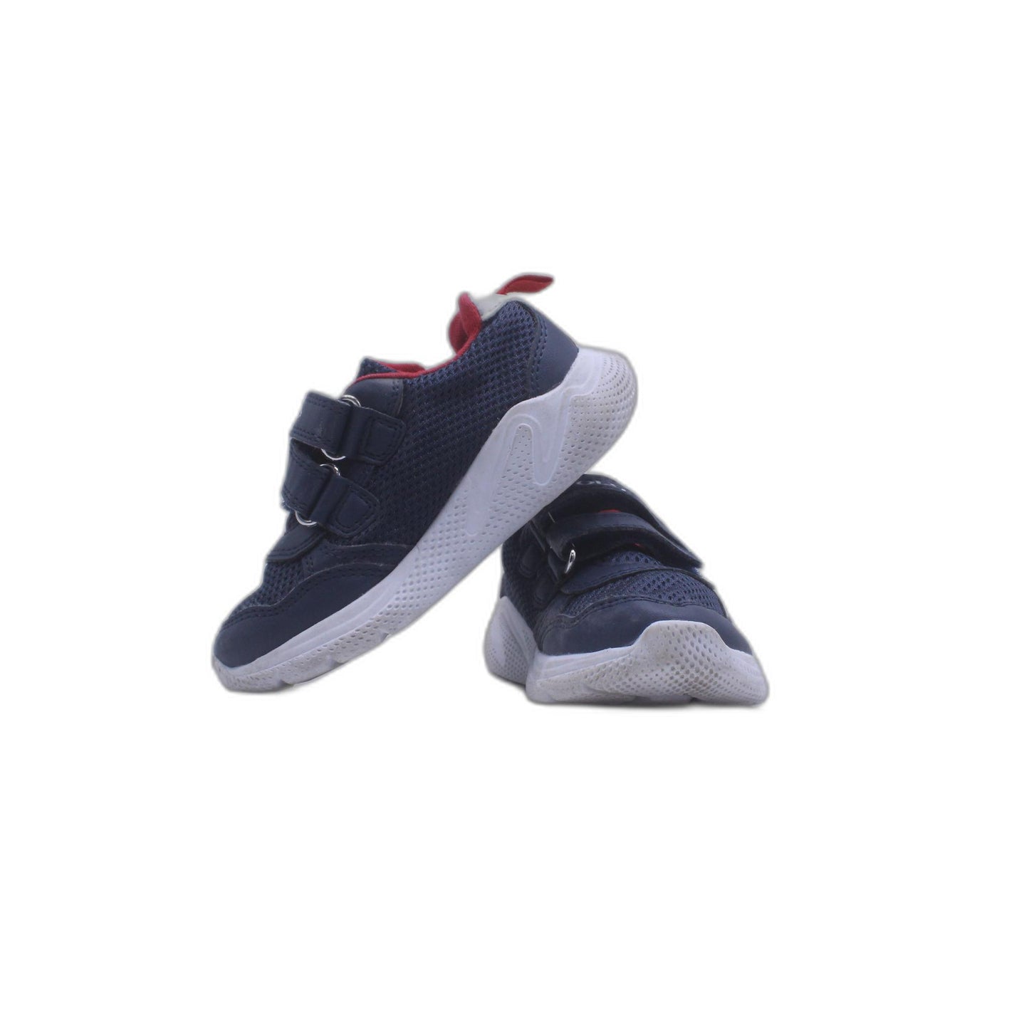 Geox Sprintye Kids Navy Knitted Textile Sneaker