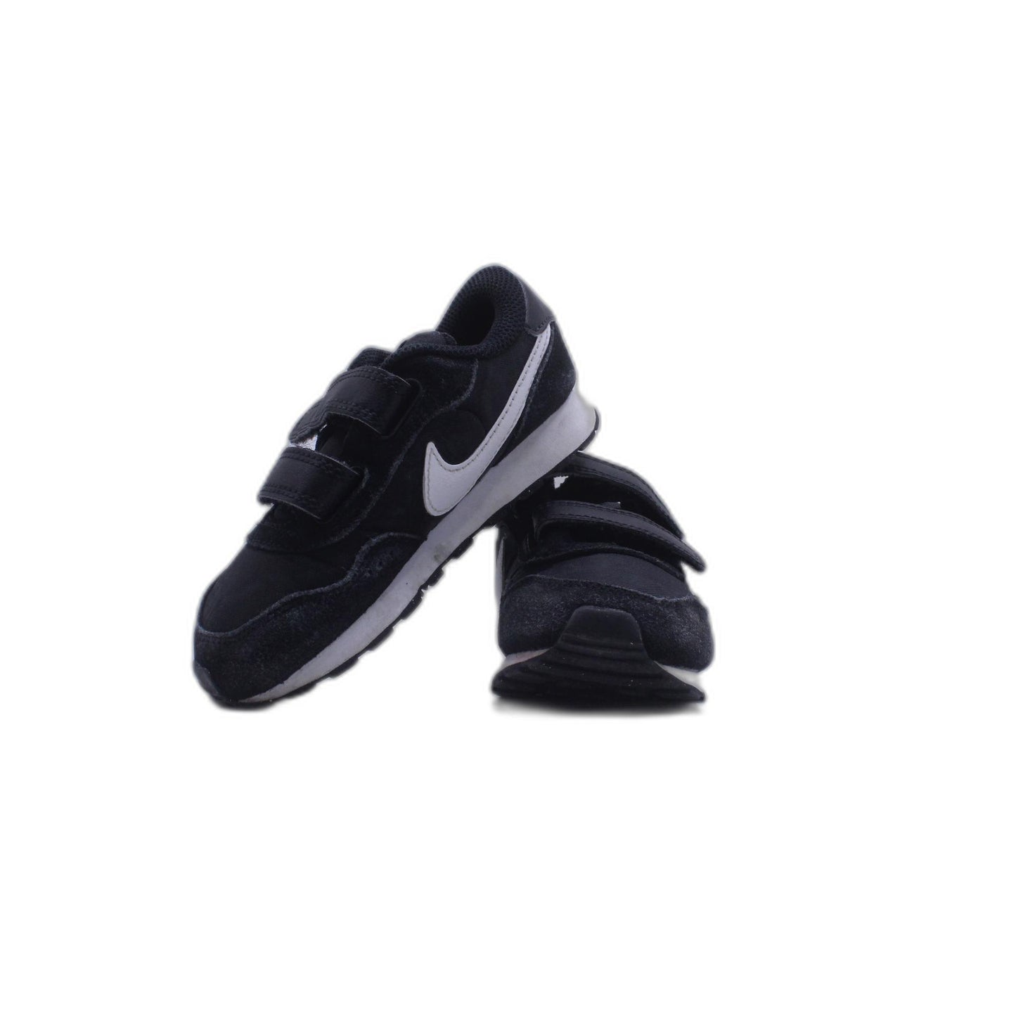 Nike MD Valiant TDV Black Grey Toddler Infant Strap Casual Shoe