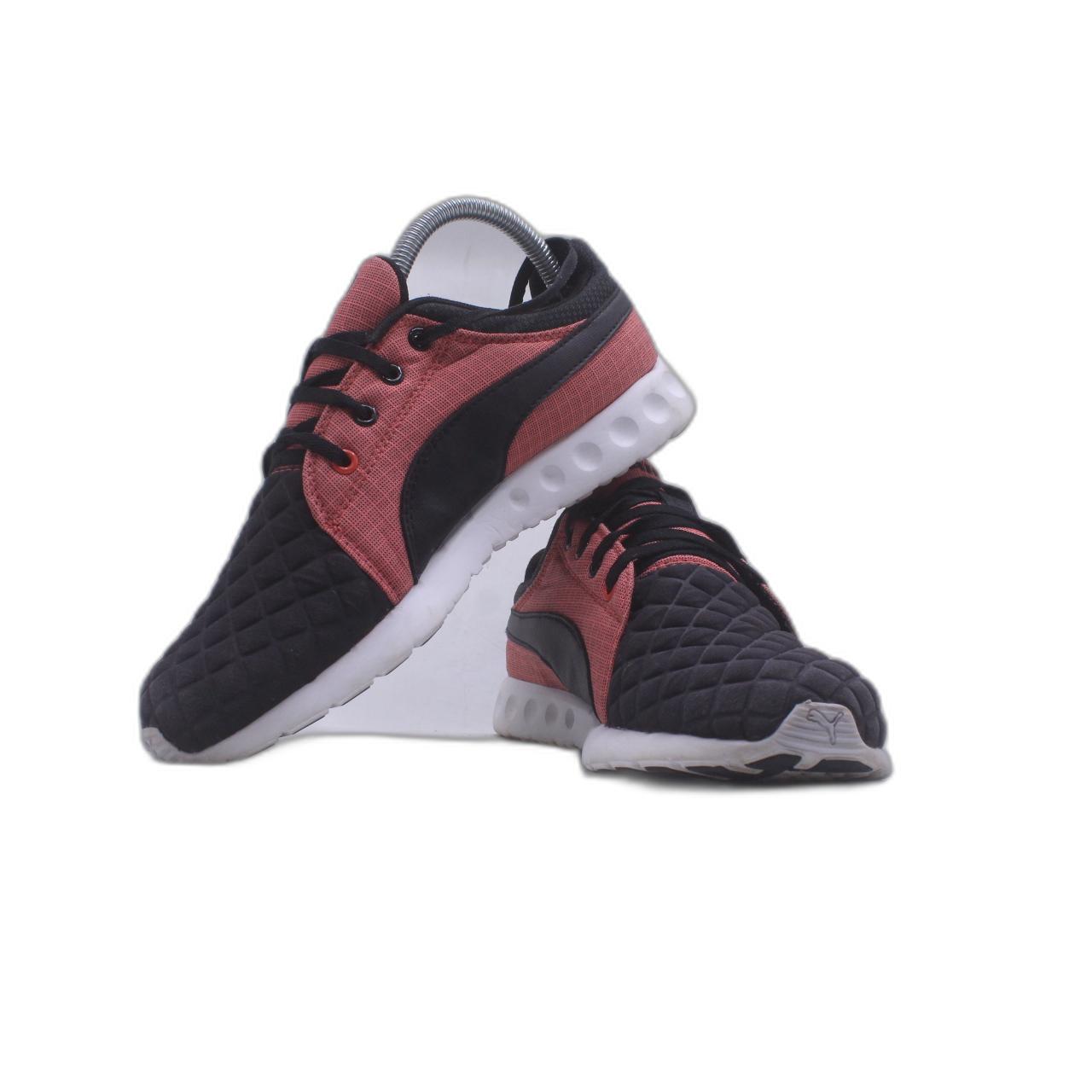 PUMA WOMEN'S CARSON GEO CAMO FLURO PINK SHOE