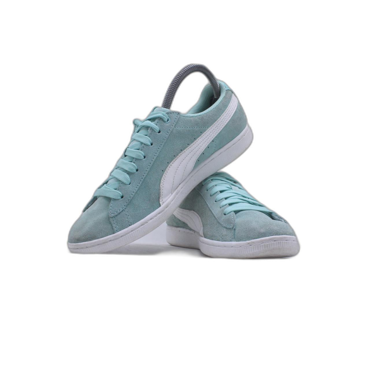 Puma Womens Vikky Softfoam Blue Casual Shoe