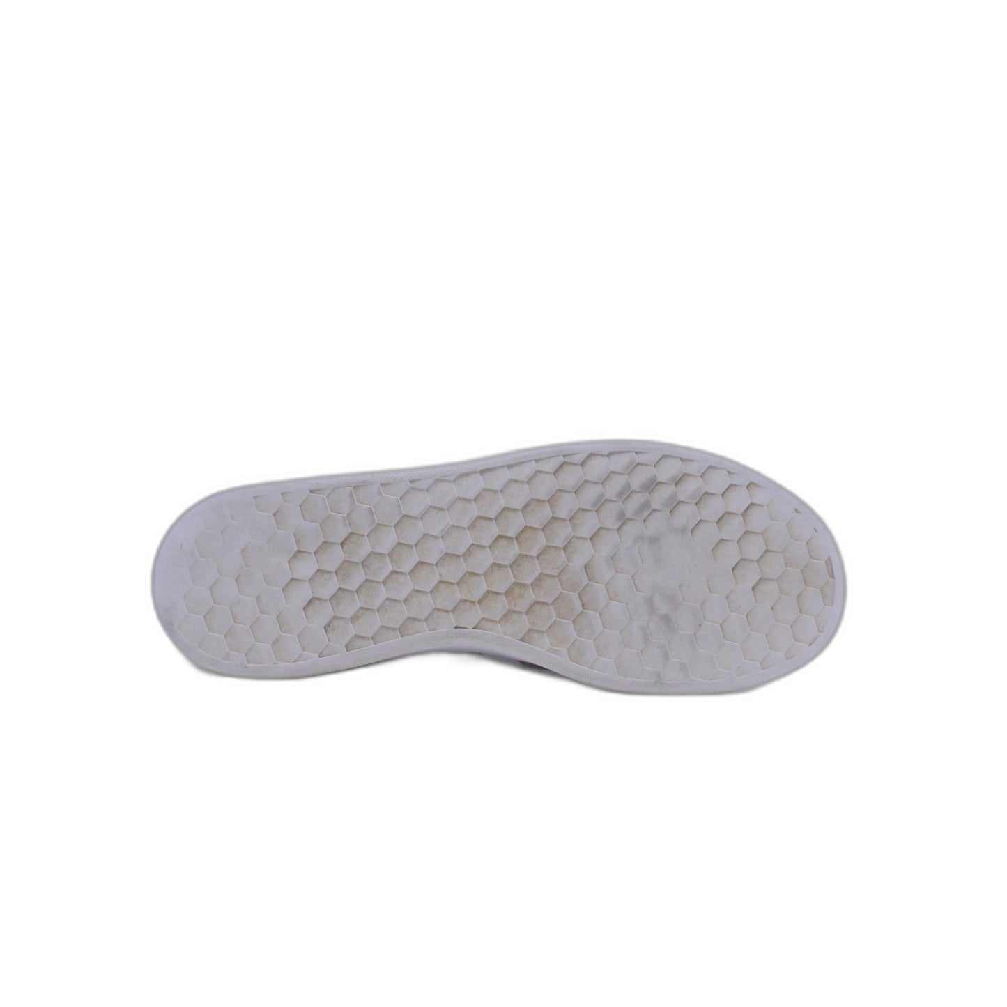 Adidas Grand Court K White & Gold Granite Stripe Tennis Shoes