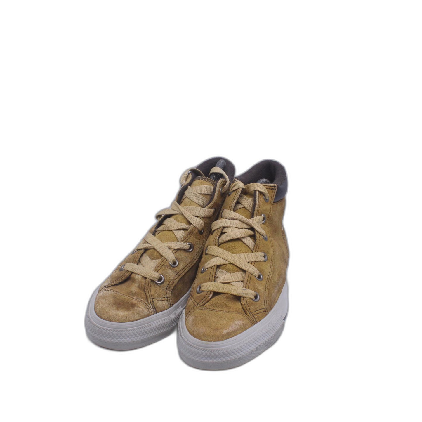 Converse All Star Chuck Taylor Tan Brown leather suede sneaker