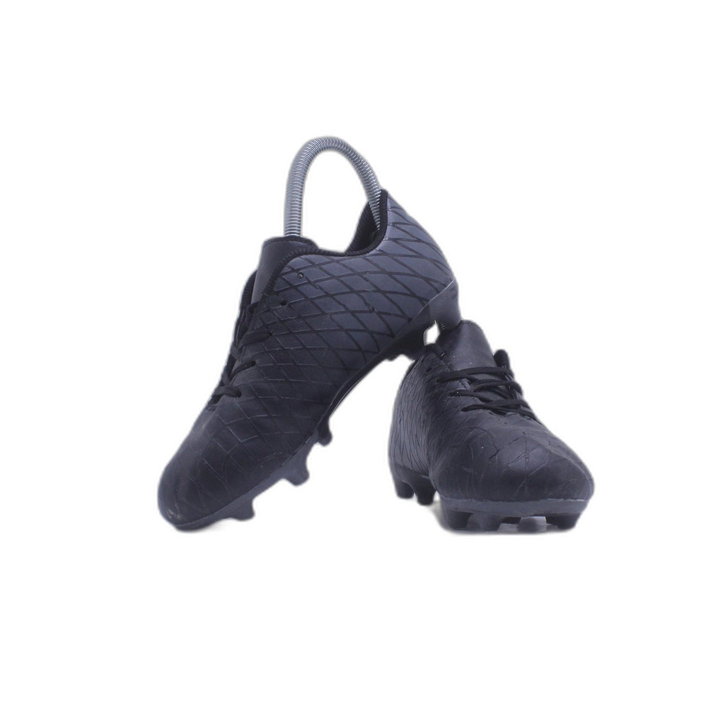 Black Soccer Cleat