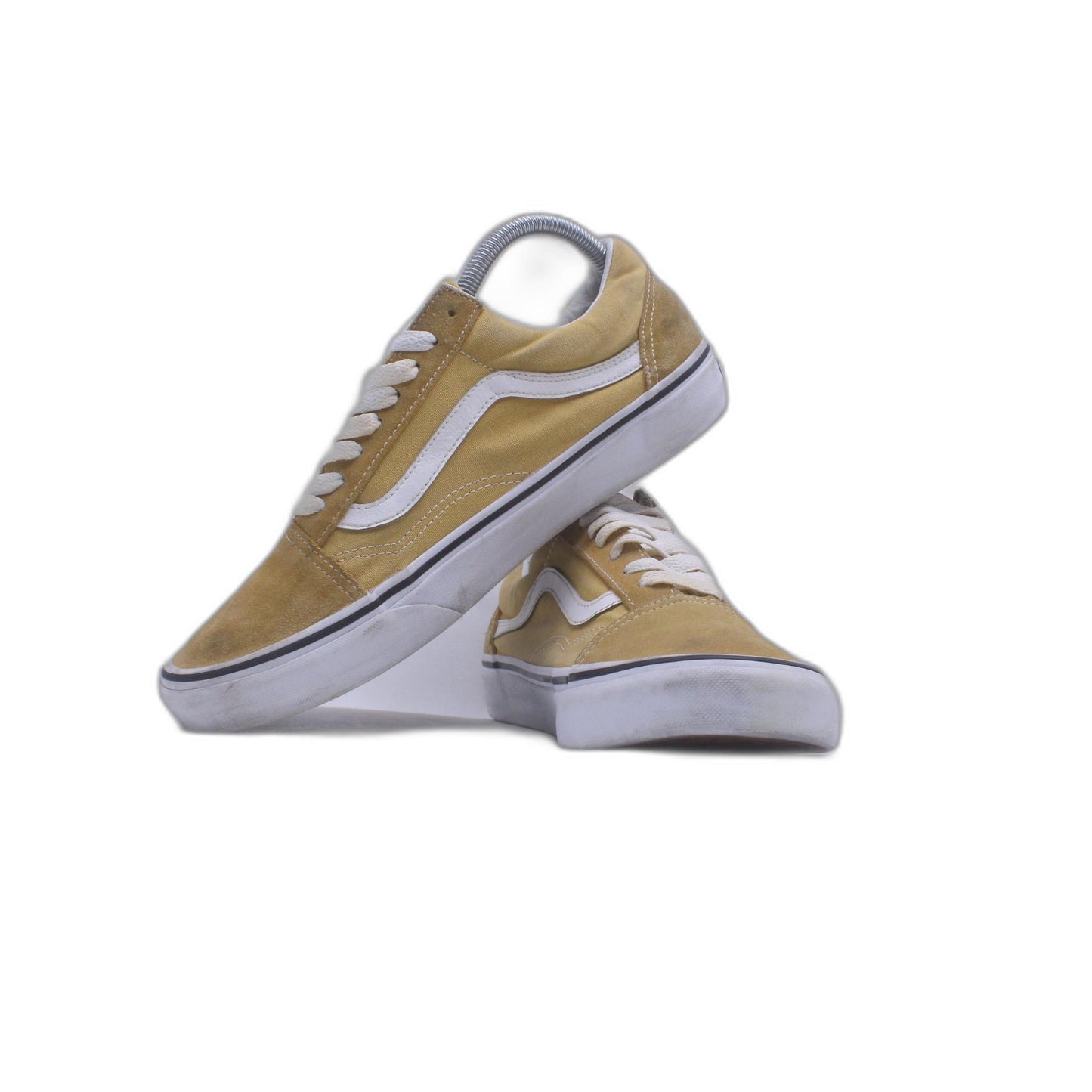 Vans Off The Wall Yellow Glitter Shoe