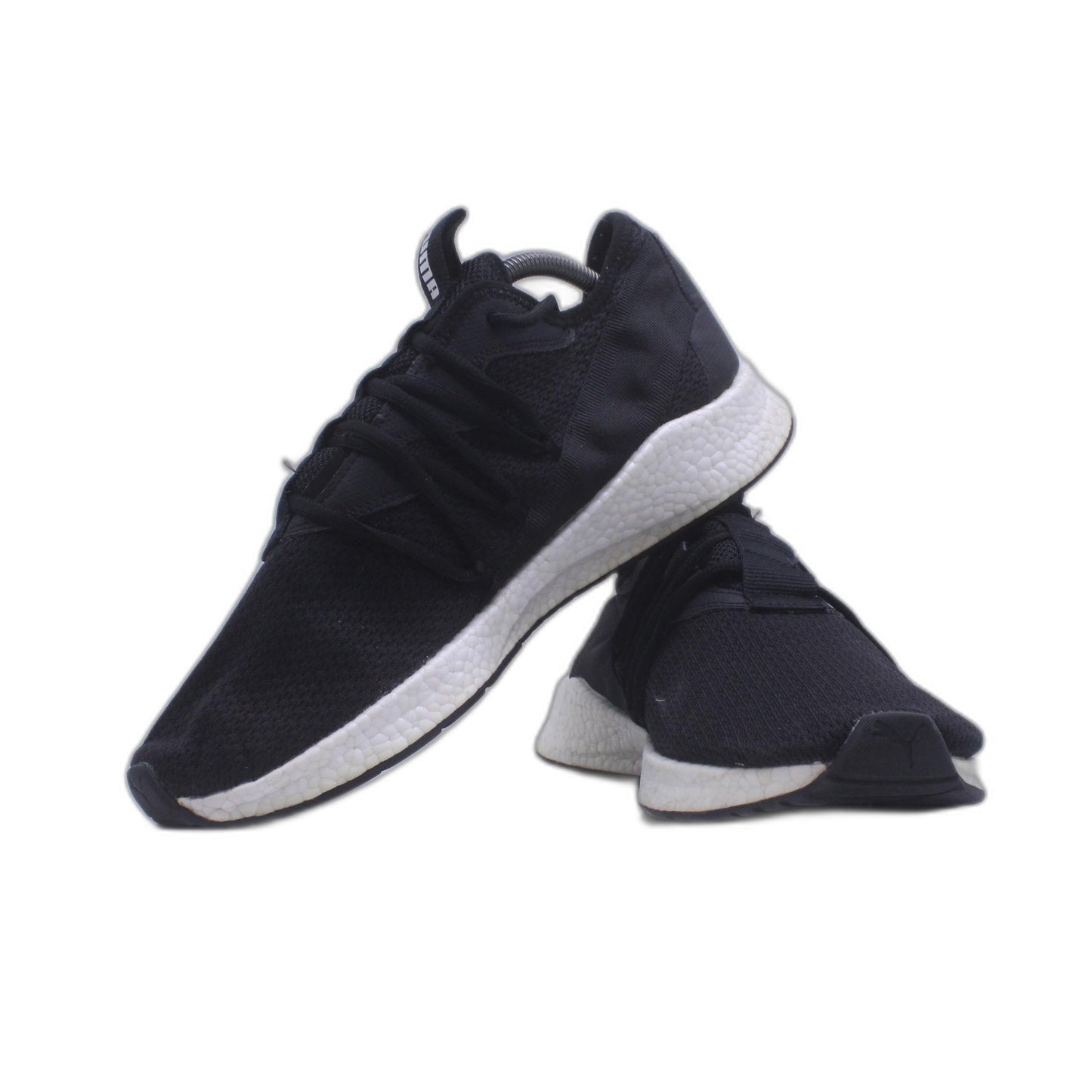 Puma NRGY Neko Black Low Lace Up Womens Slip On Running Trainer