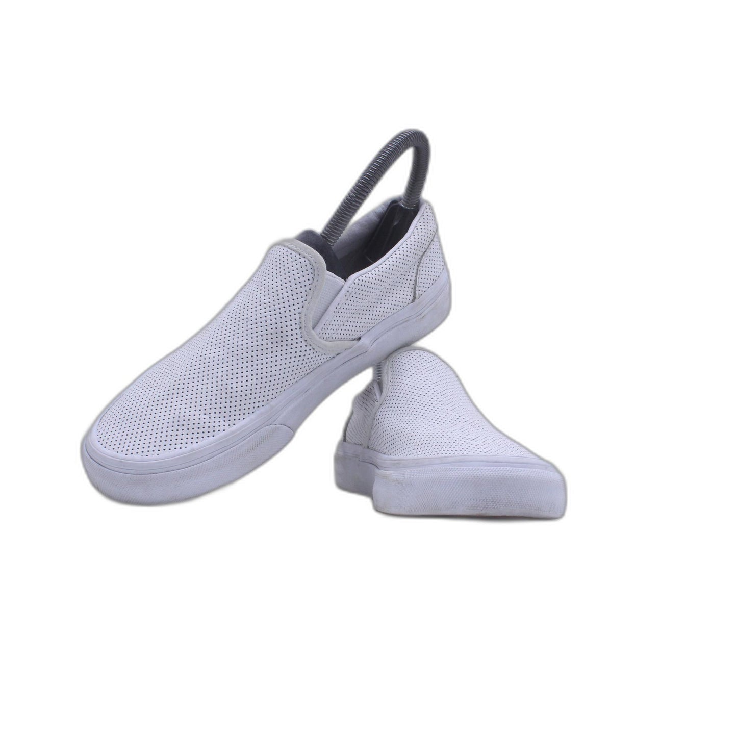 Vans Authentic Printed Floral Flower White Skate Casual Shoe