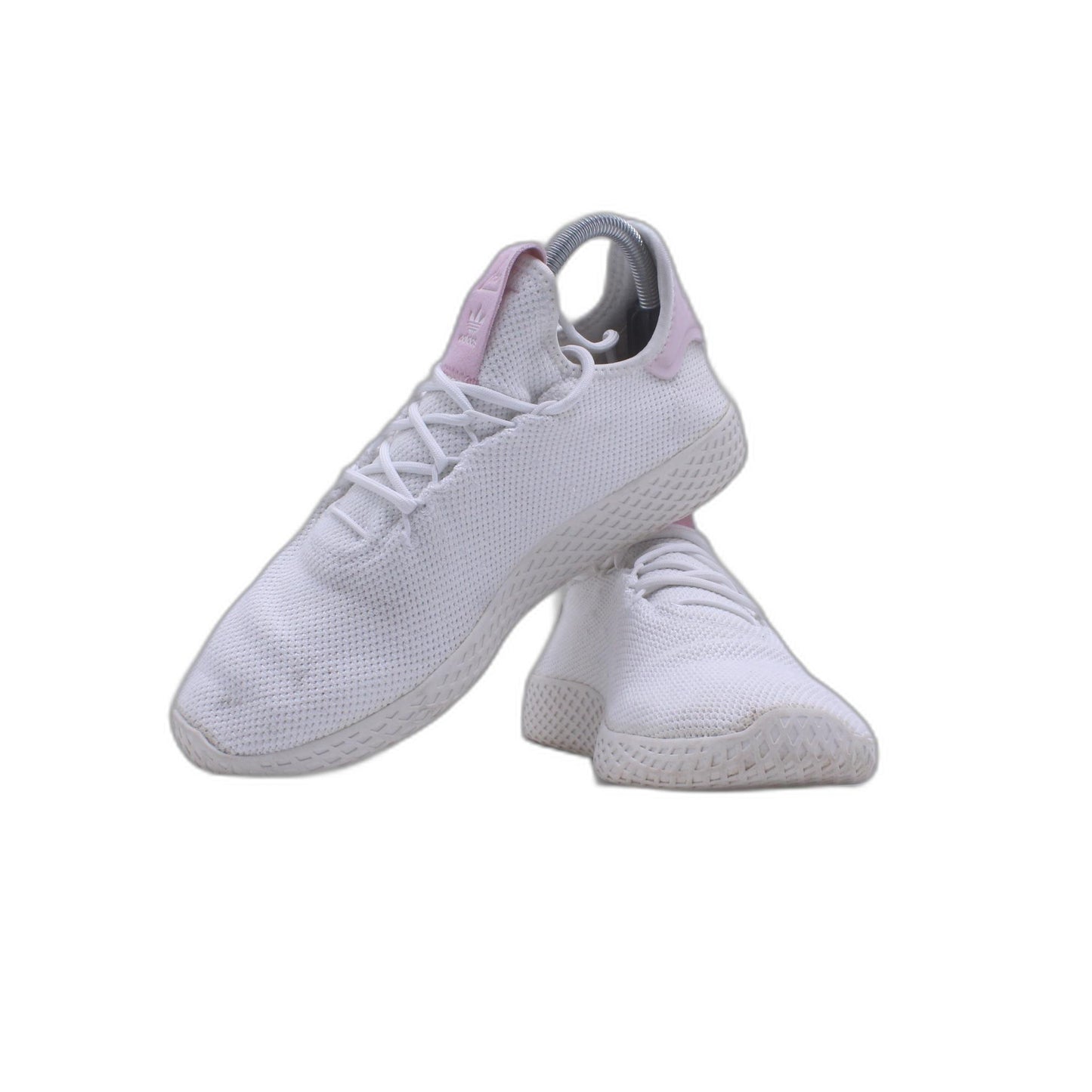 Adidas Tennis HU X Pharrell Williams Icy Pink Athletic Mesh Shoe