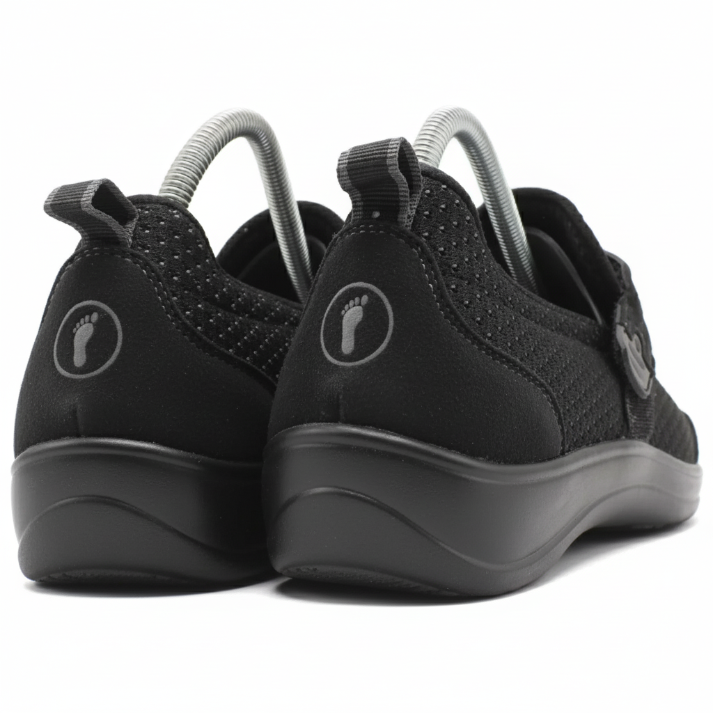 ORTHOFEET QUINCY STRETCH BLACK