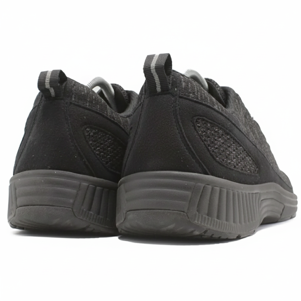 ORTHOFEET Lava No Tie Black