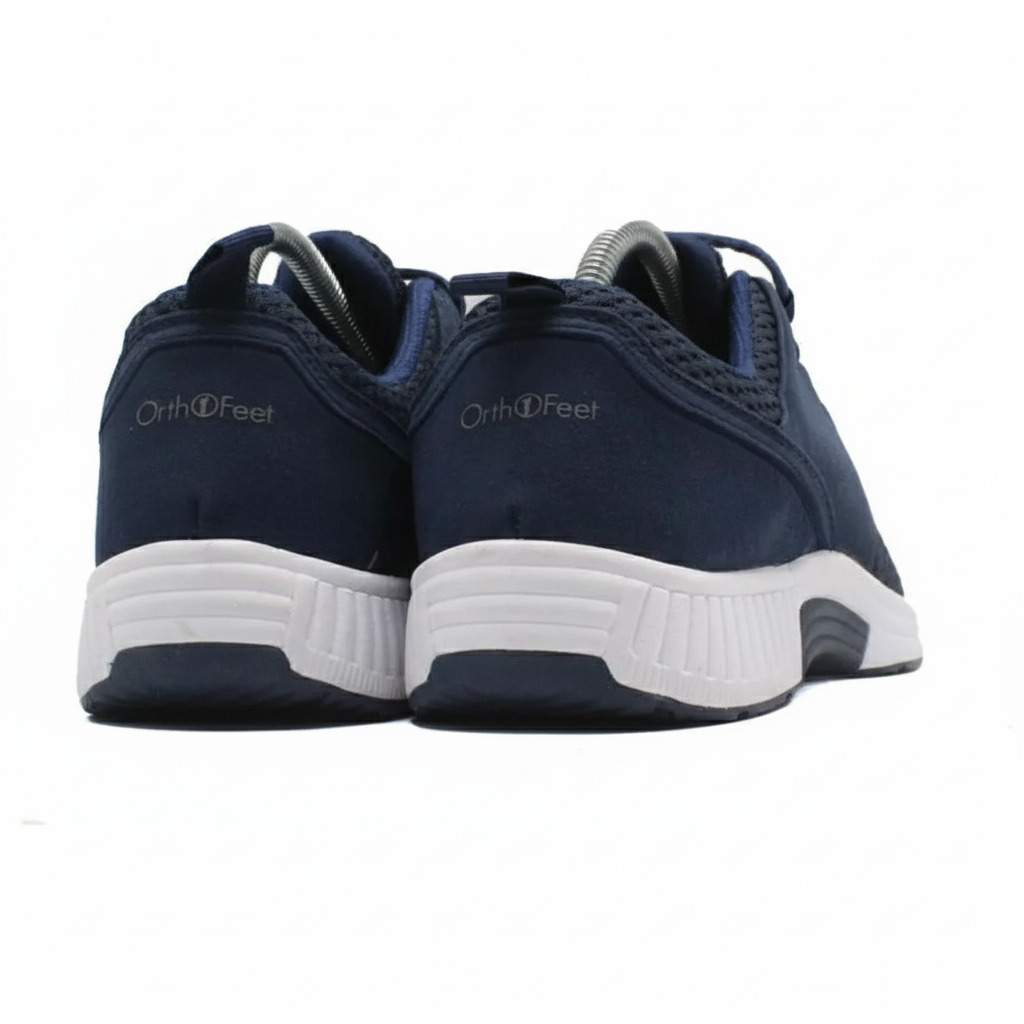 ORTHOFEET Francis No Tie Blue