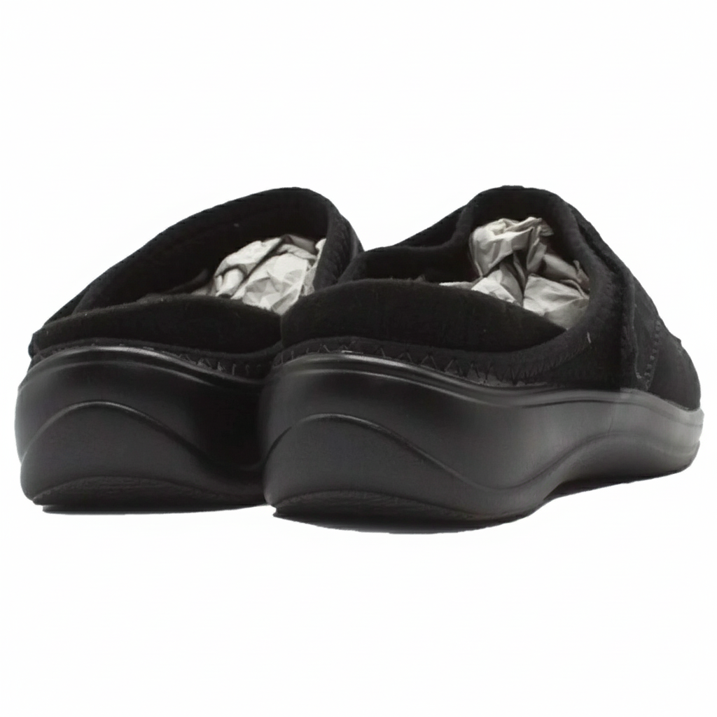 ORTHOFEET Louise Stretch Knit Black