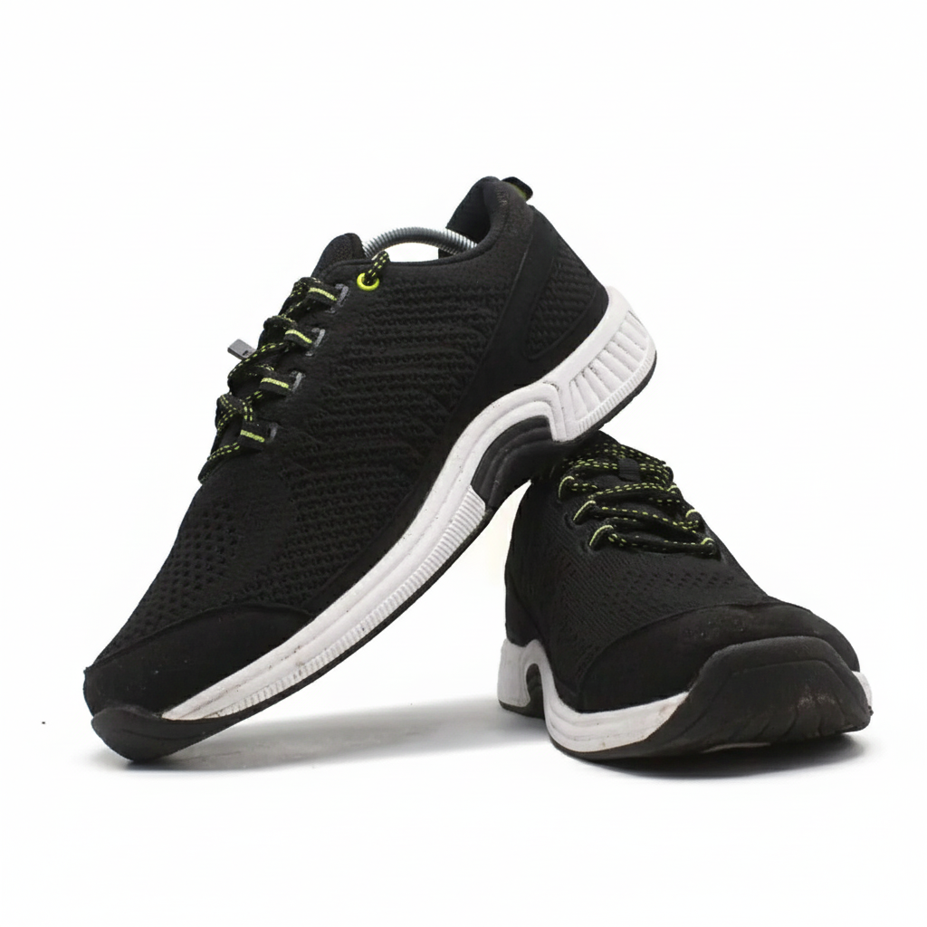 ORTHOFEET Coral Stretch Knit - Black