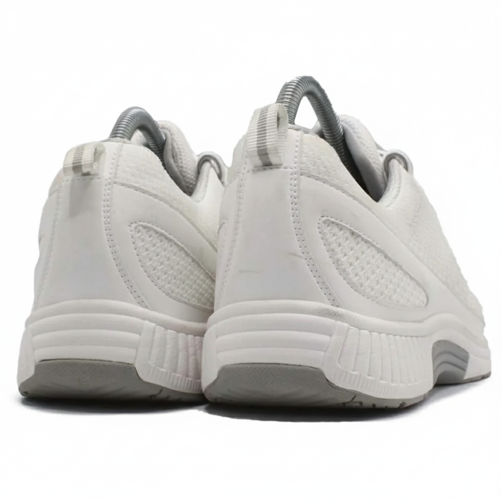 ORTHOFEET Coral Stretch Knit White