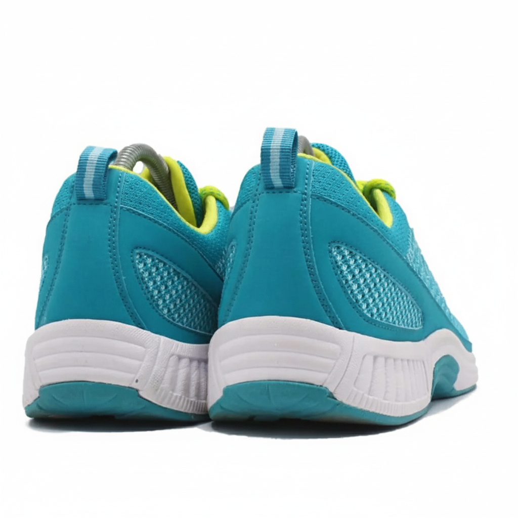 ORTHOFEET Coral Stretch Knit Turquoise