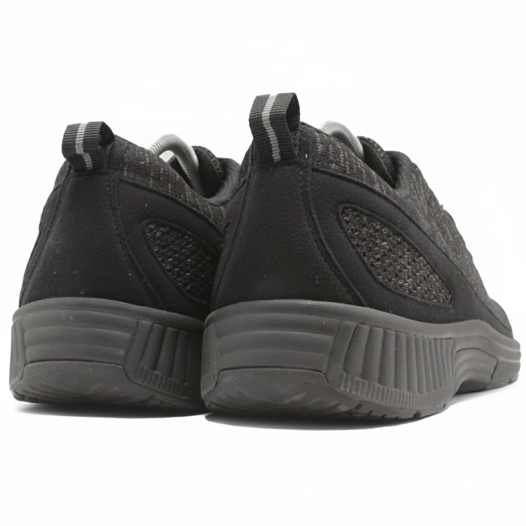 ORTHOFEET Lava No Tie Black