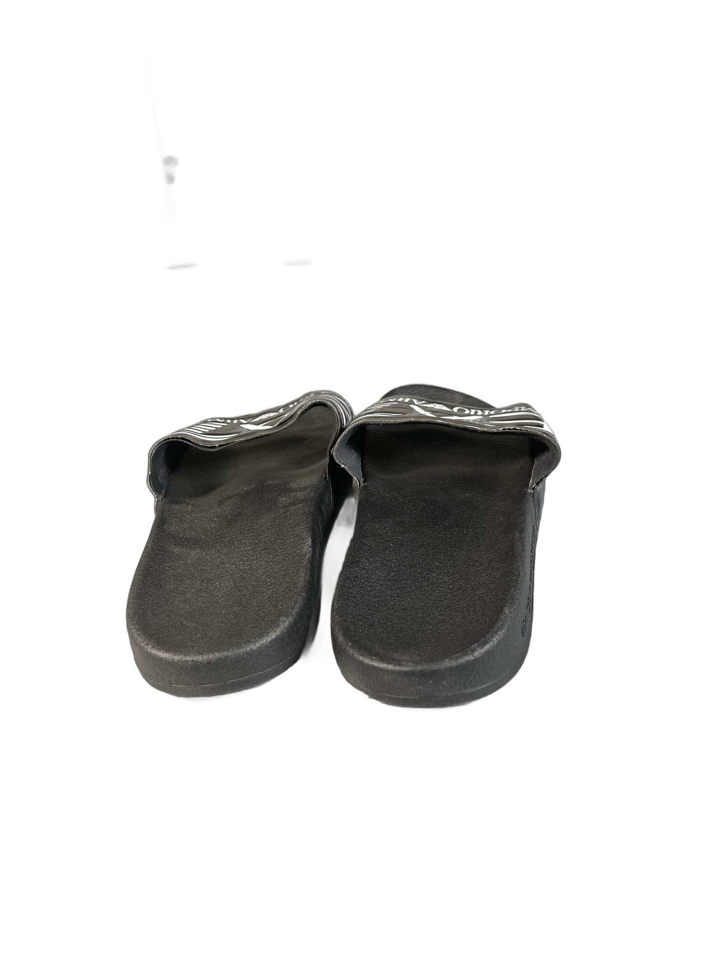 Emporio Armani Black Slide