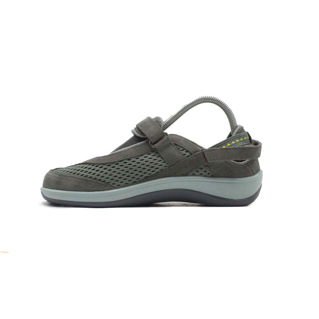 ORTHOFEET Sanibel Heel Strap Olive Gray