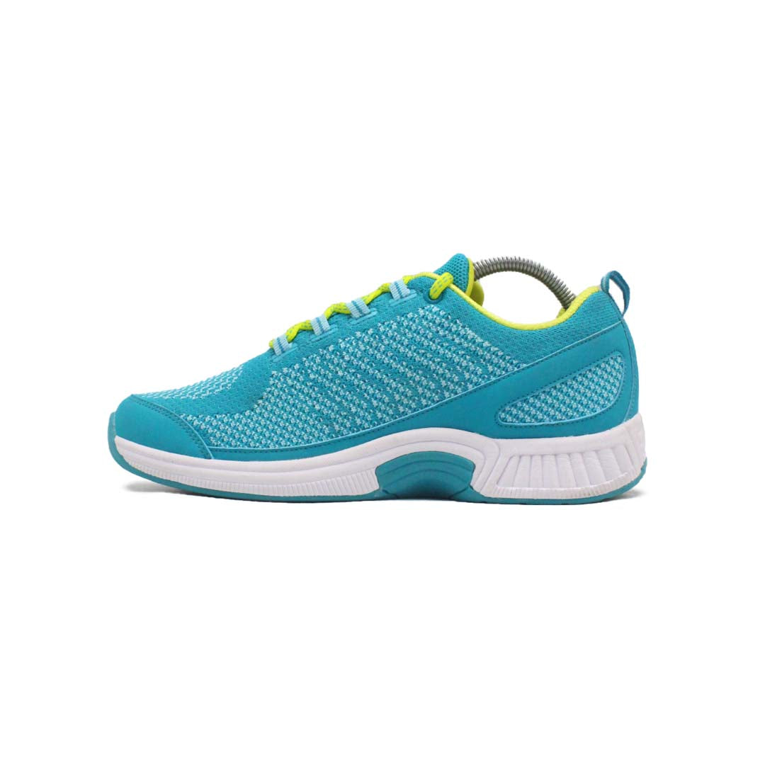 ORTHOFEET Coral Stretch Knit Turquoise