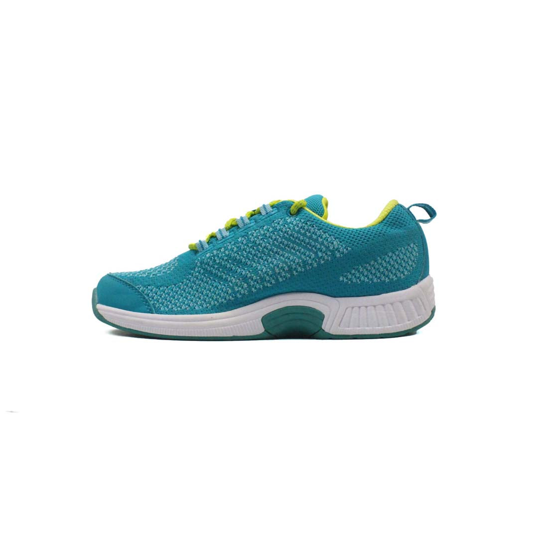 ORTHOFEET Coral Stretch Knit Turquoise
