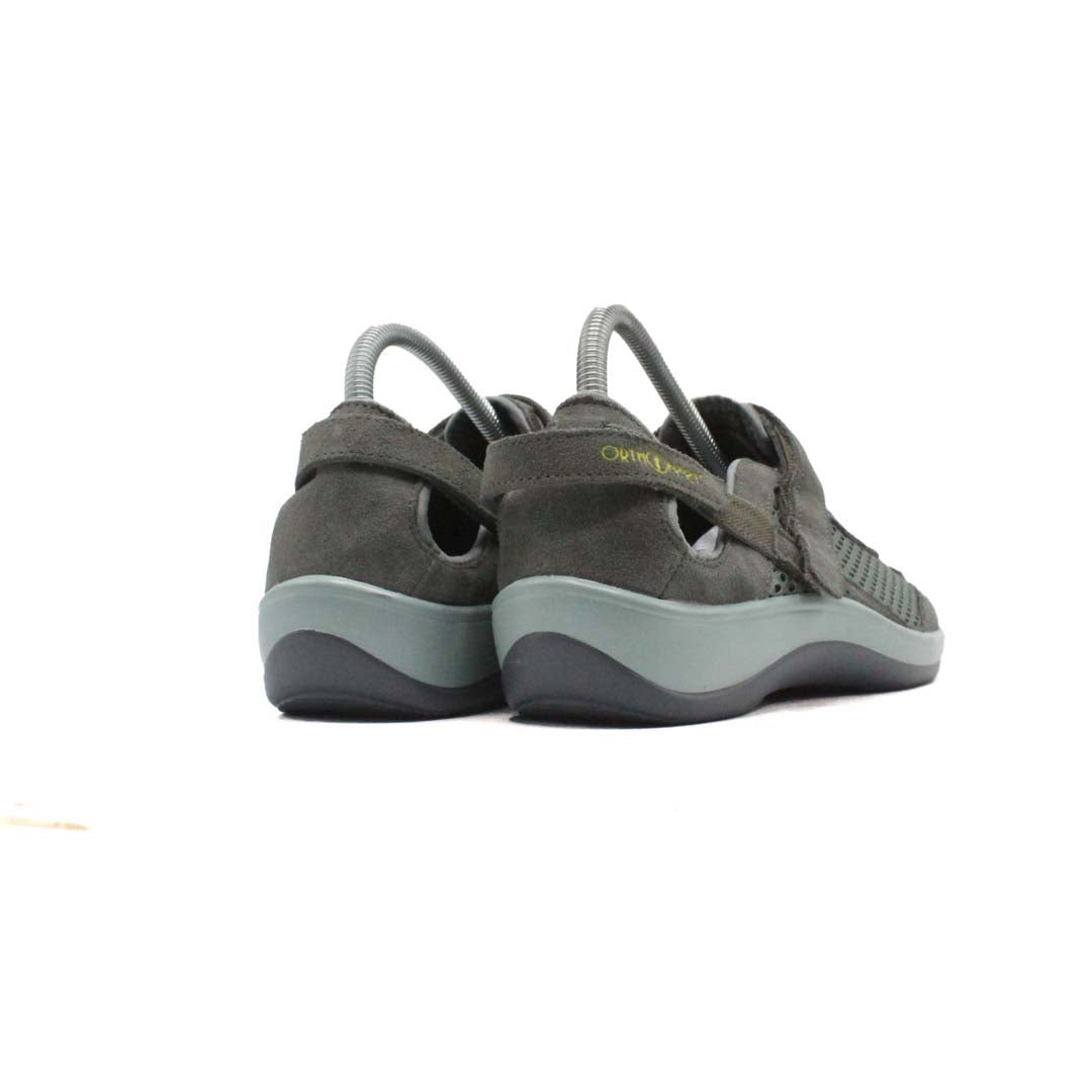 Orthofeet Sanibel Heel Strap Olive Gray