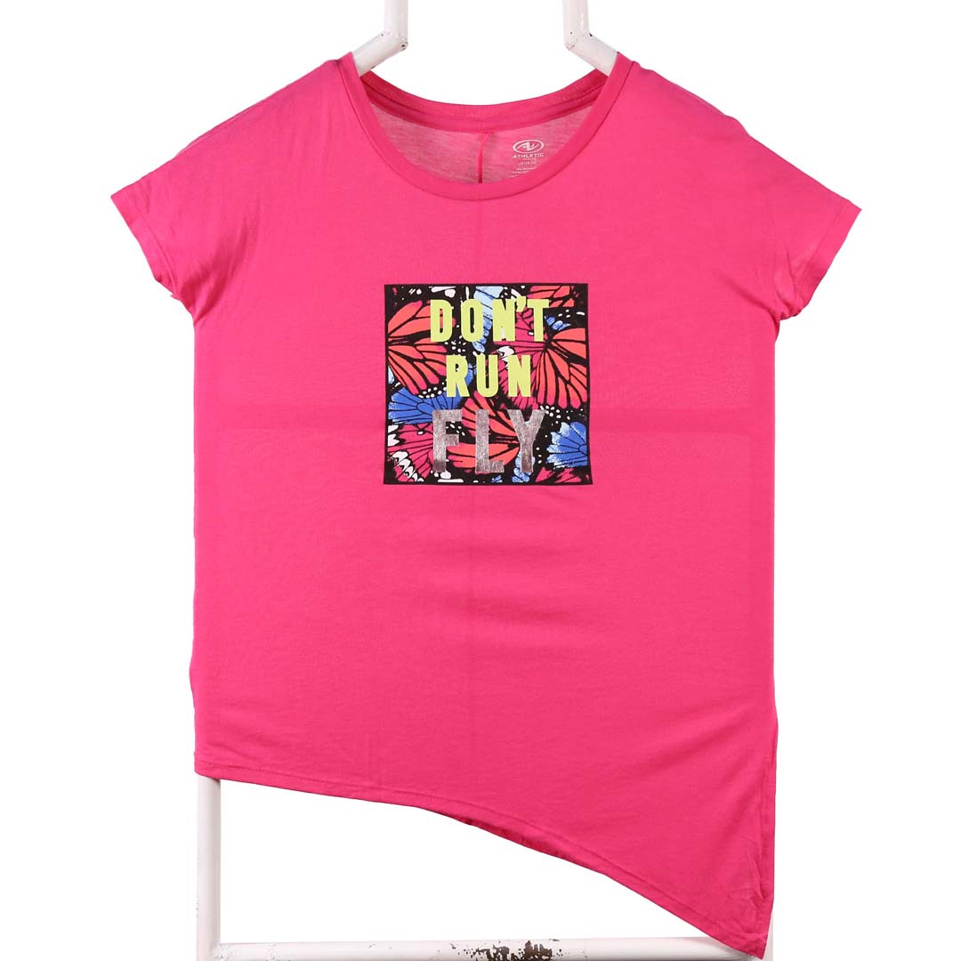 ATHLETIC WORKS PINK TOP SWAG KICKS