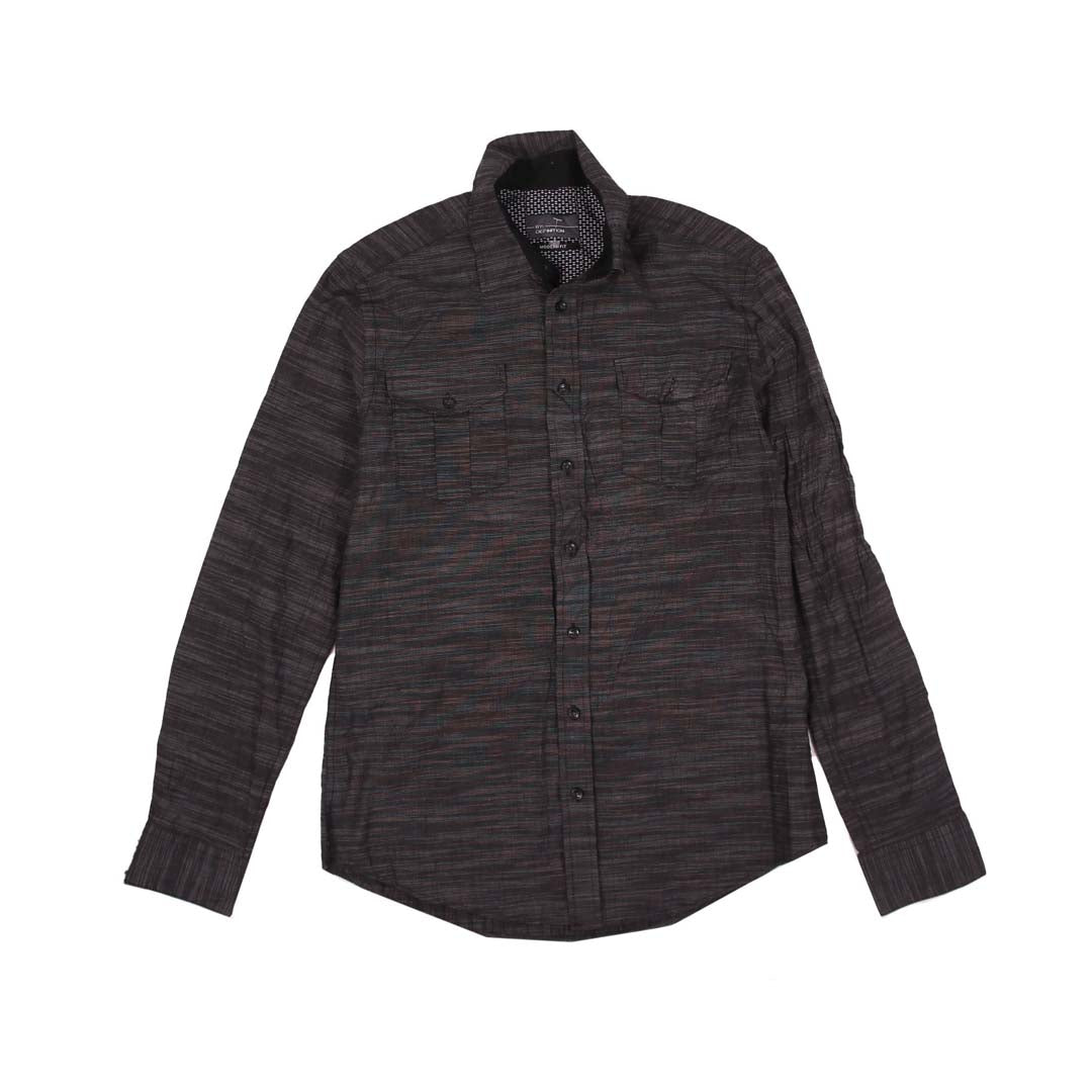 DEFINITION BLACK FORMAL SHIRT SWAG KICKS