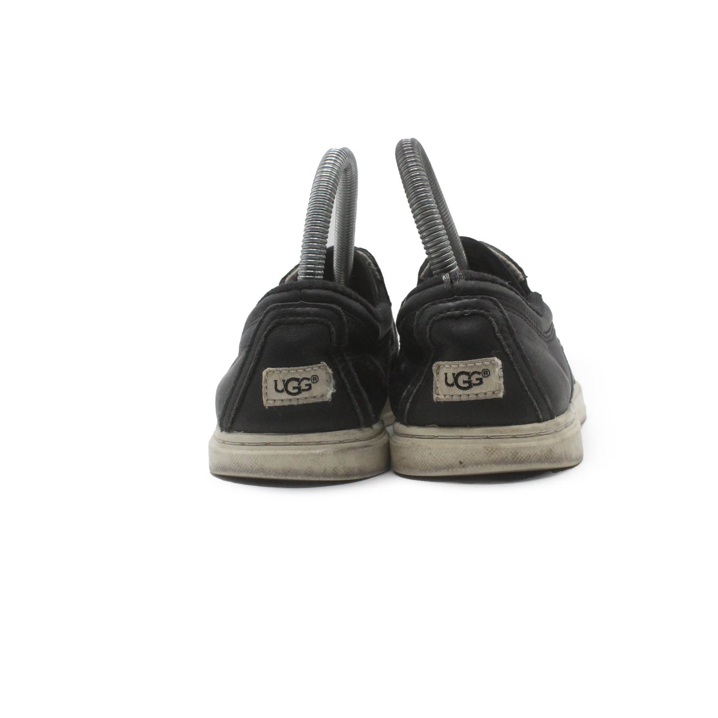 UGG Tobin Black Leather Slip On