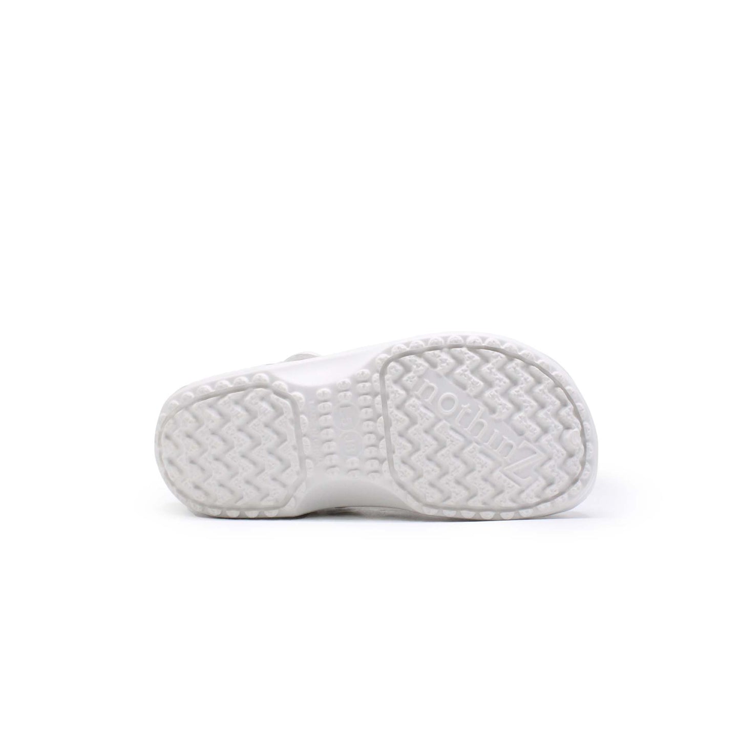 NOTHINZ WHITE SIMPLE CLOG