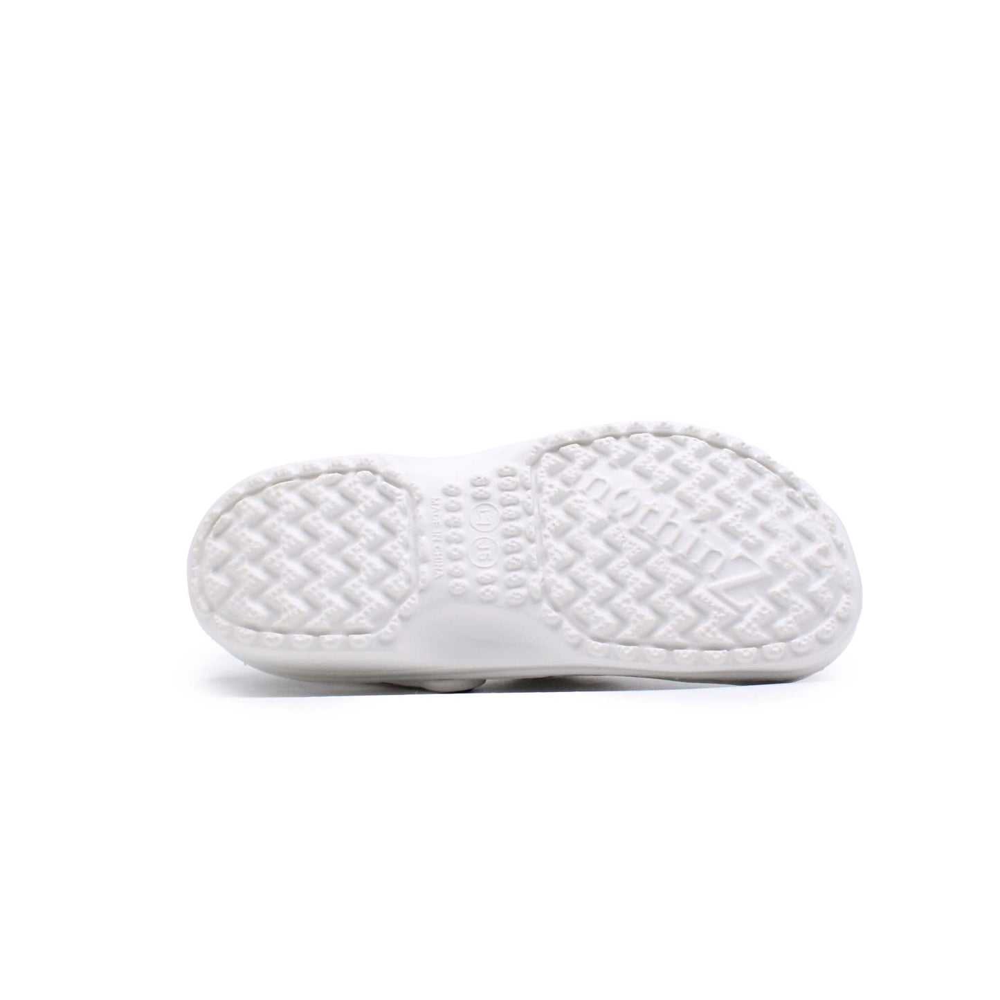 NOTHINZ WHITE SIMPLE CLOG