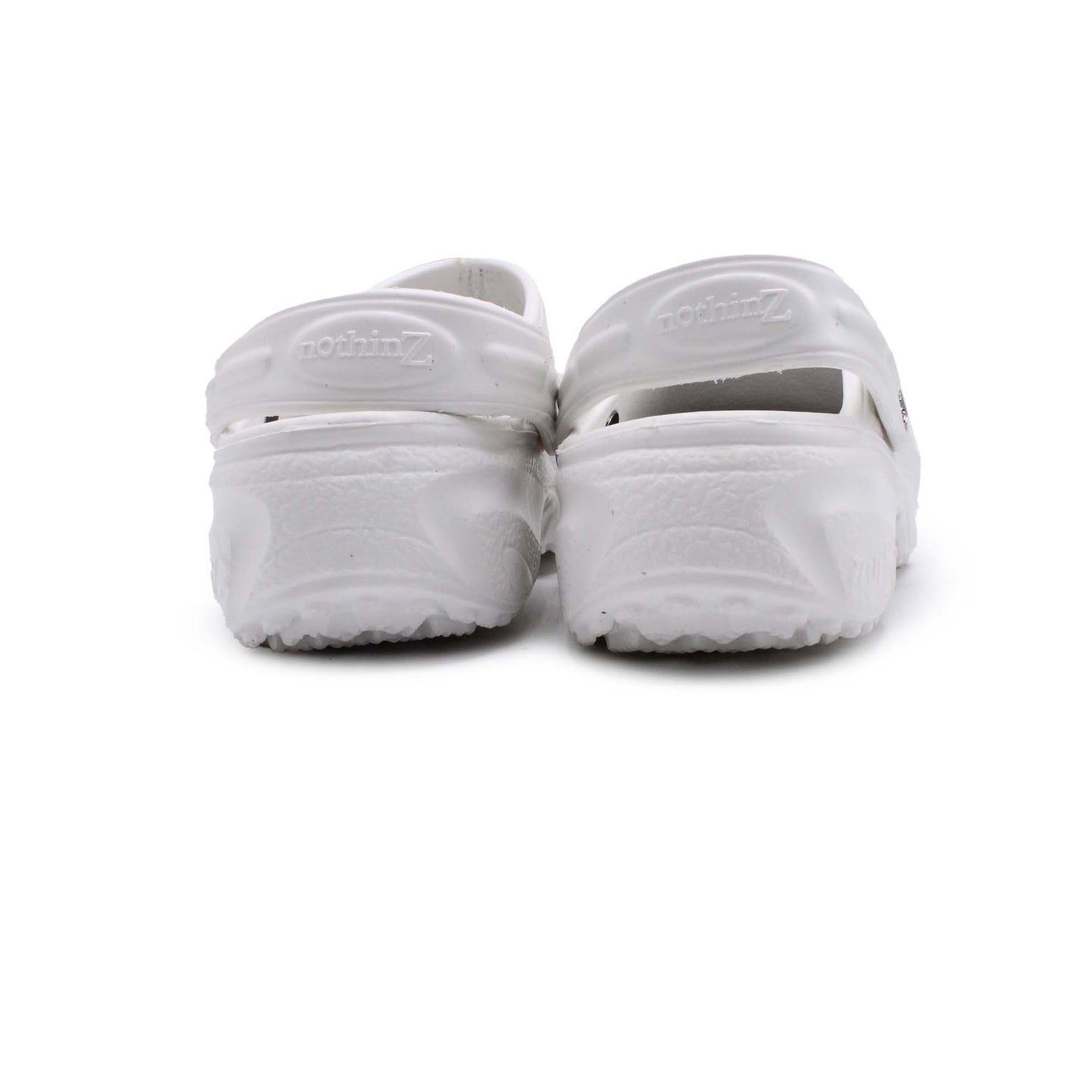 Nothinz White Clog